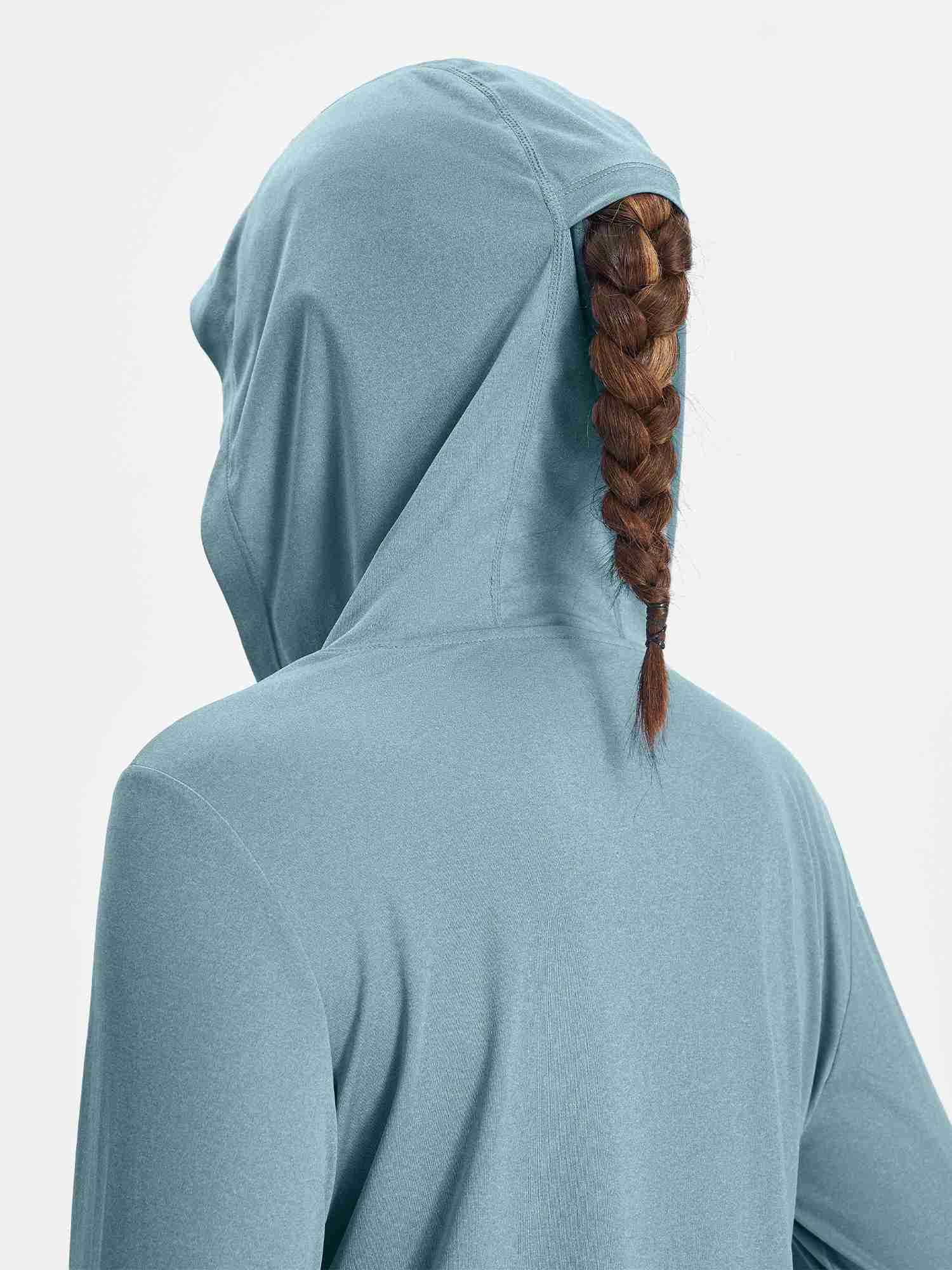Women's Hooded Long Sleeve Sun Shirt - Image 5