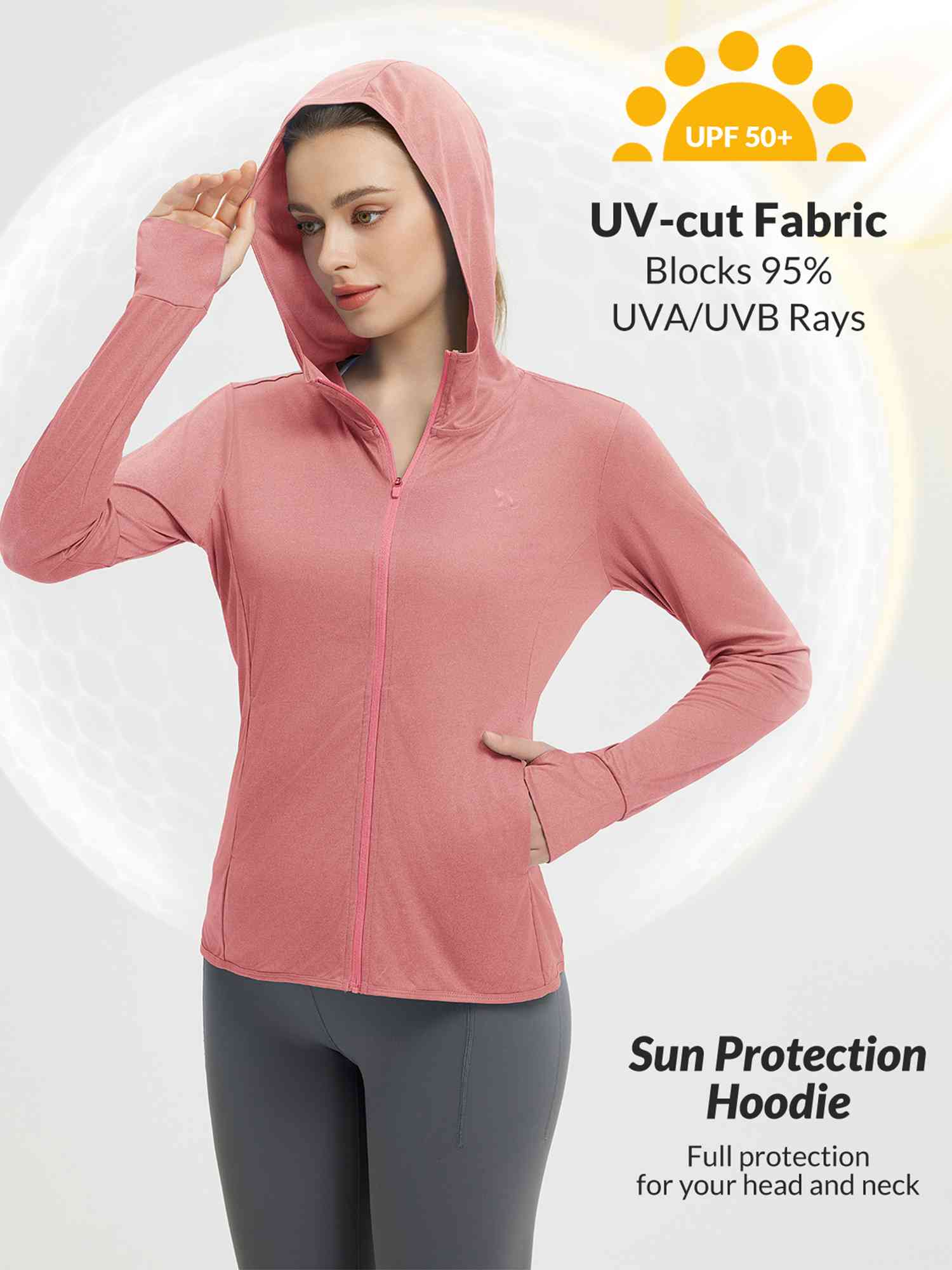 Women's Long Sleeve Sun Protection Jacket - Image 22