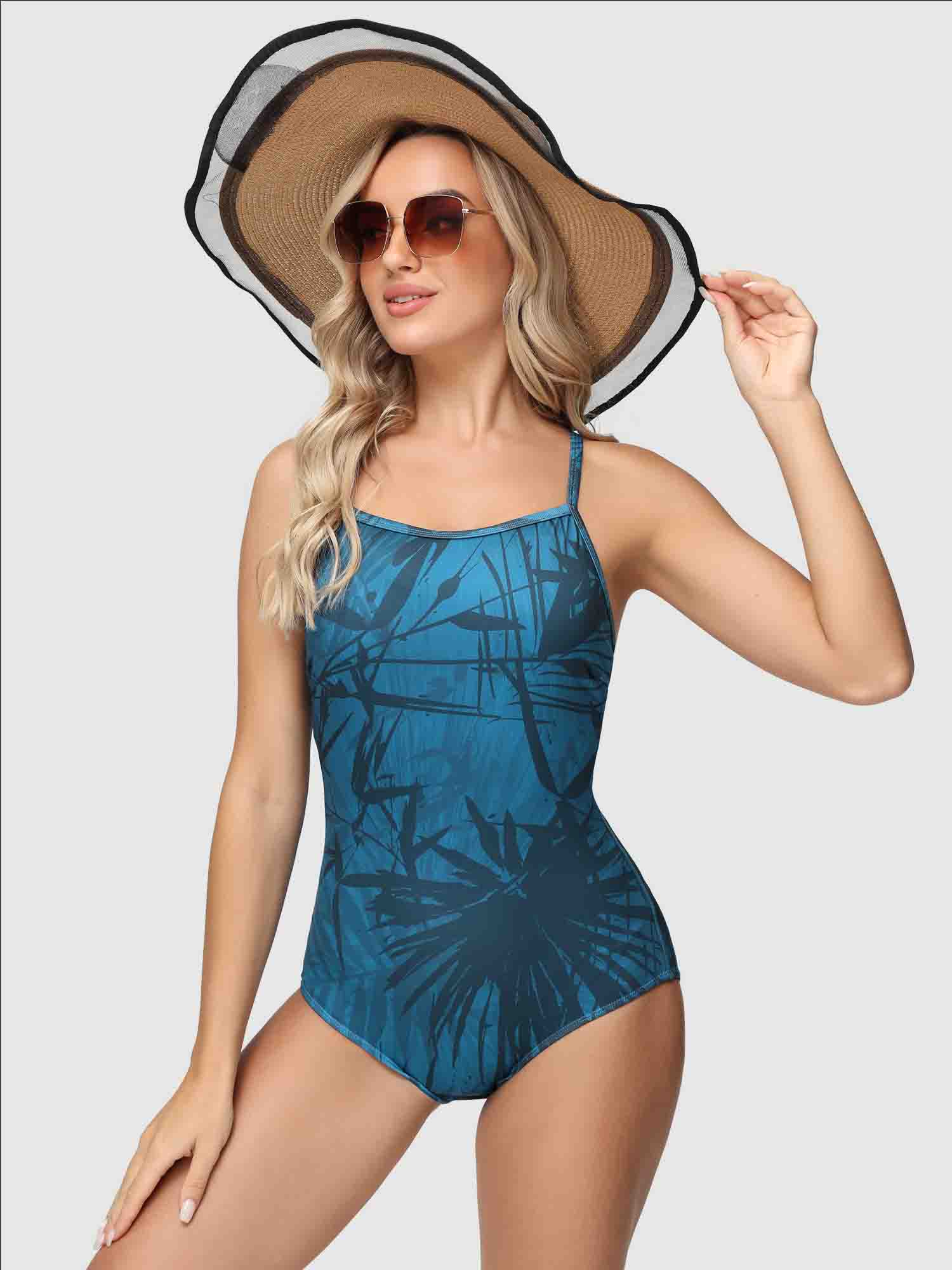 Women's One-Piece Printed Swimsuit - Image 15