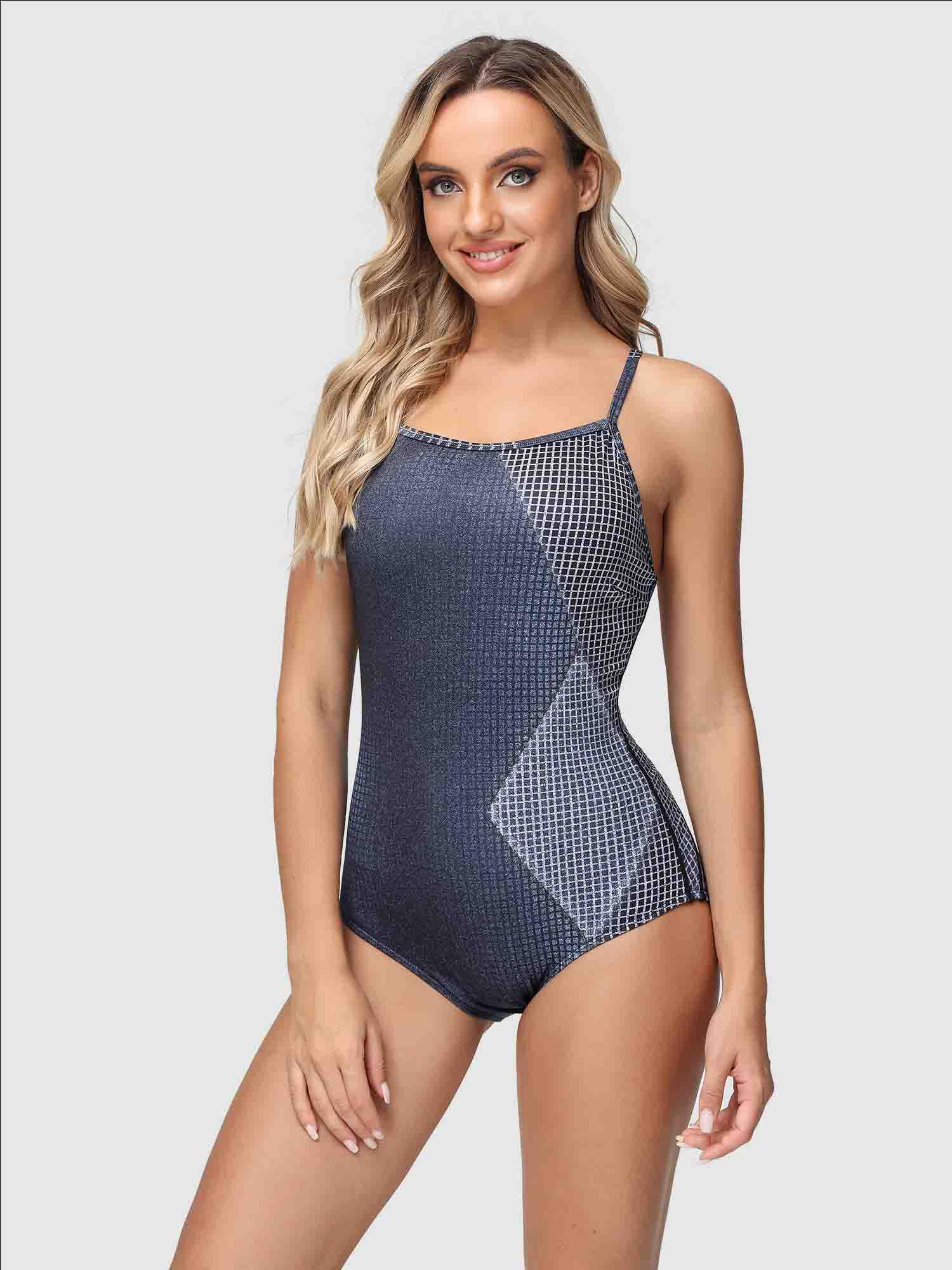 Women's One-Piece Printed Swimsuit - Image 5