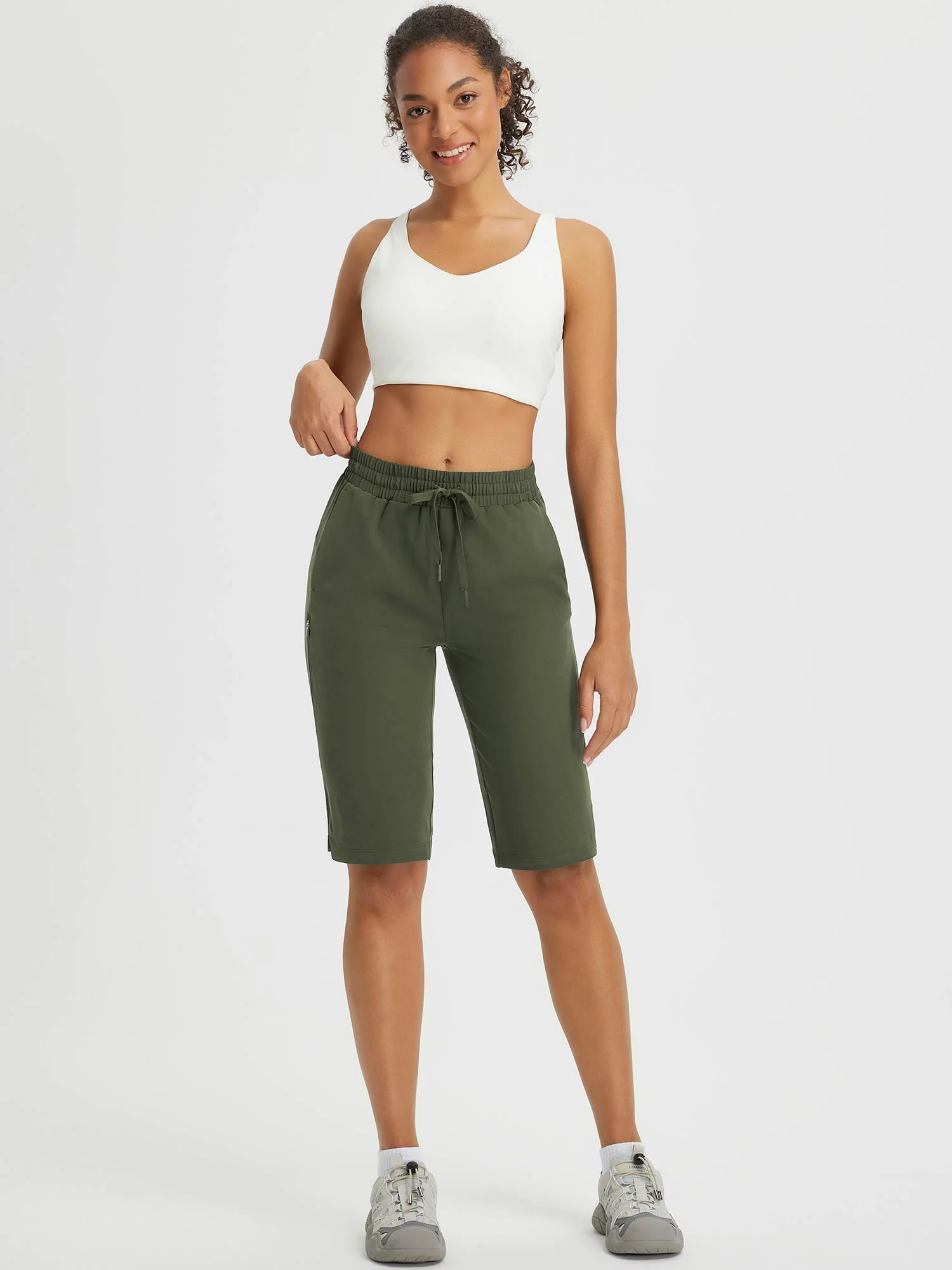 Raindrop Ready Knee Length Shorts - Image 14