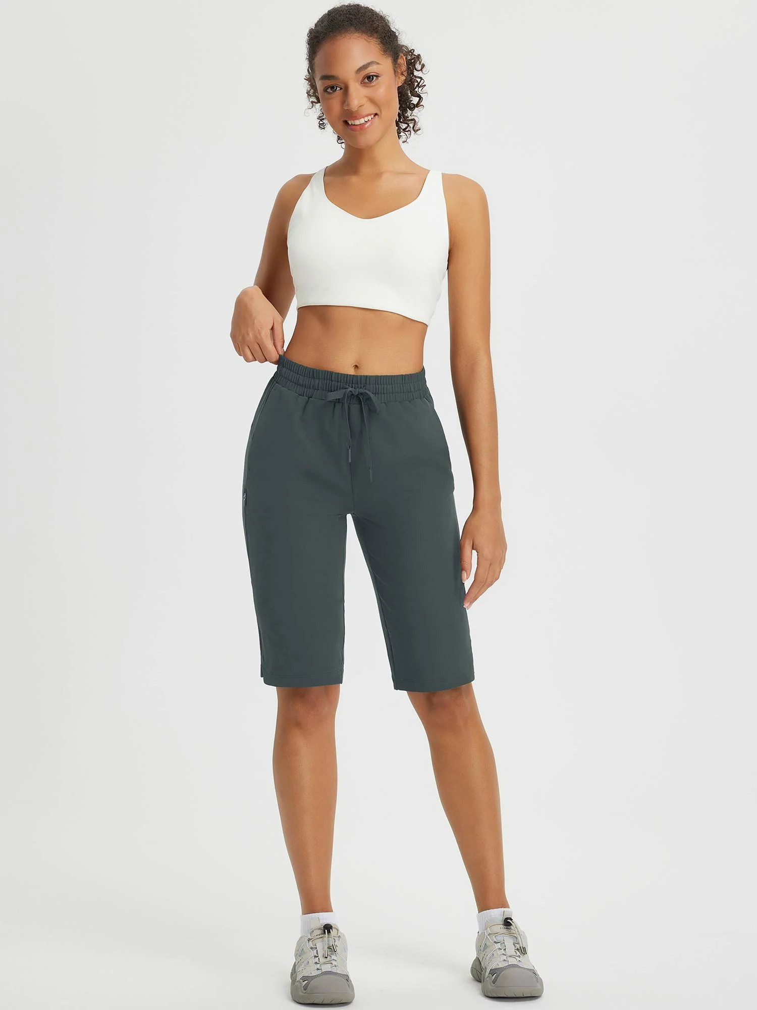 Raindrop Ready Knee Length Shorts - Image 20
