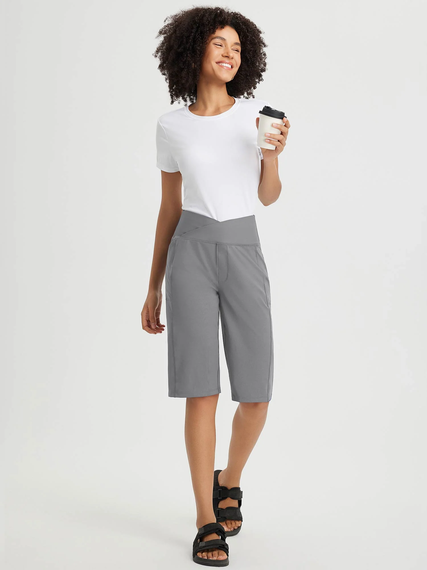Secret Breeze 14" High-Rise Bermuda Shorts - Image 24