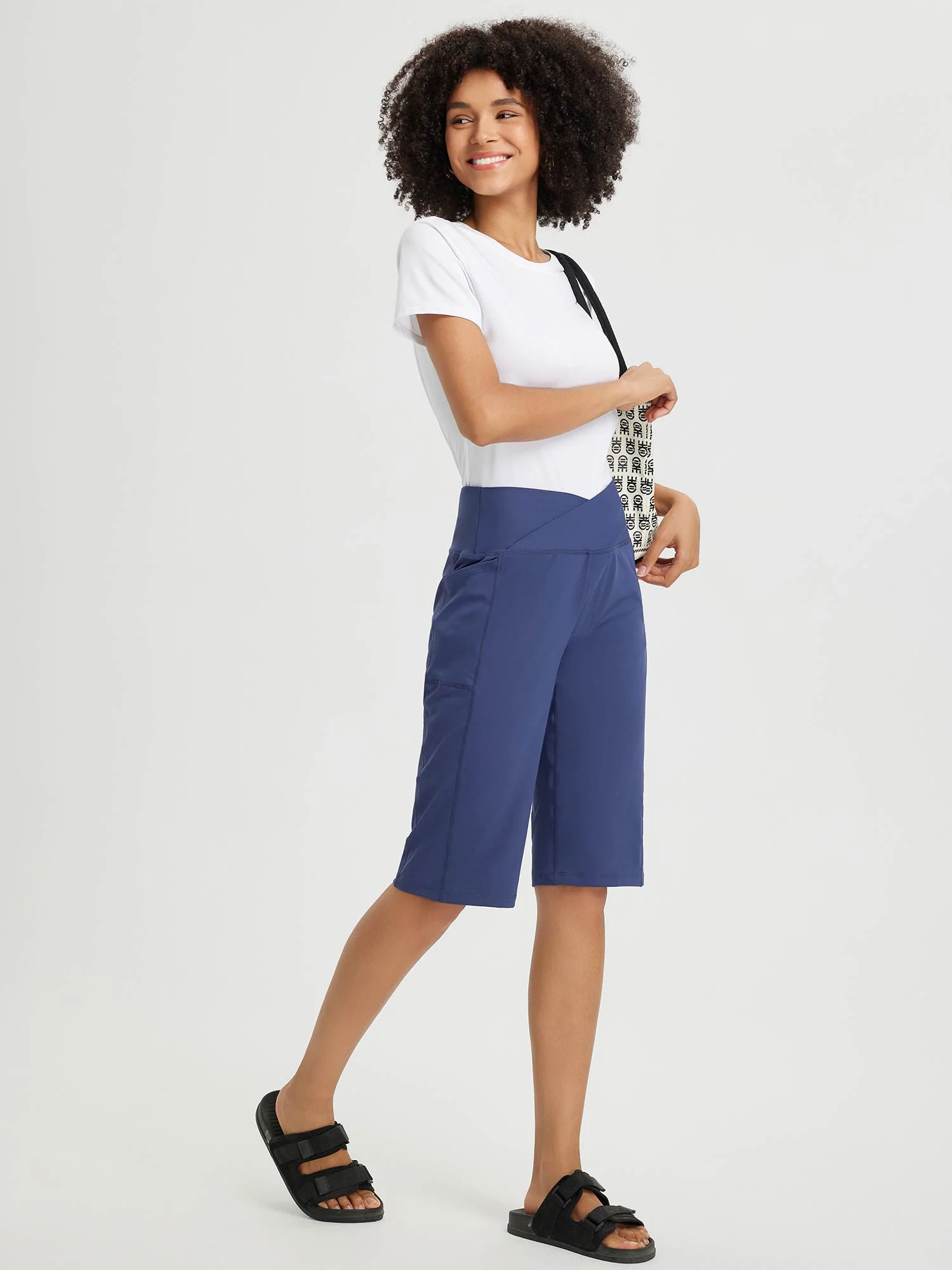 Secret Breeze 14" High-Rise Bermuda Shorts - Image 8