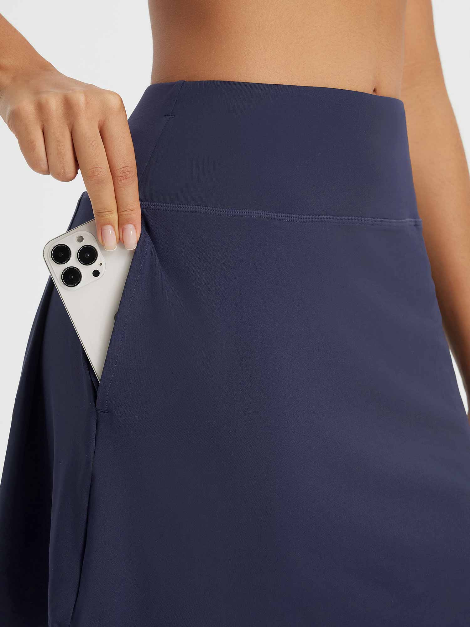 Whispering Silk UPF 50+ A-Line Pockets Skort - Image 5