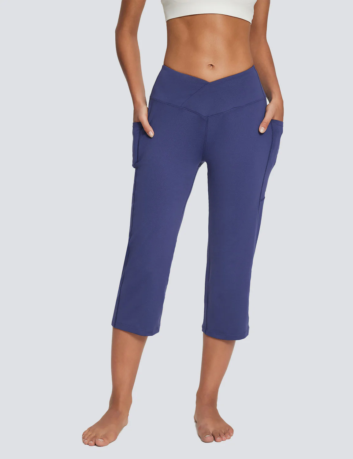 Laureate Women's Crossover Waist Yoga Pants - Image 13