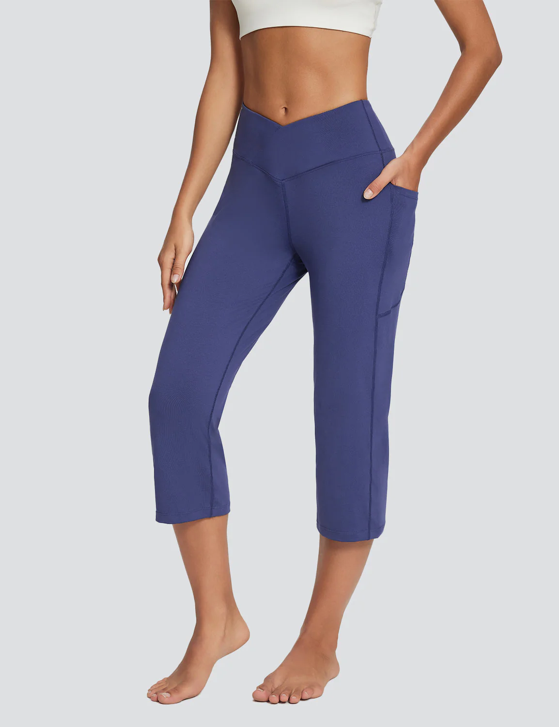 Laureate Women's Crossover Waist Yoga Pants - Image 15