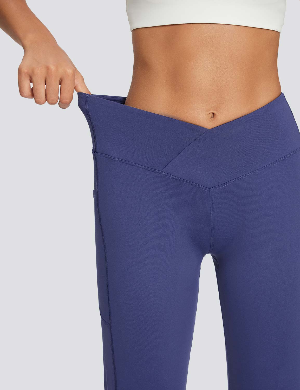 Laureate Women's Crossover Waist Yoga Pants - Image 17