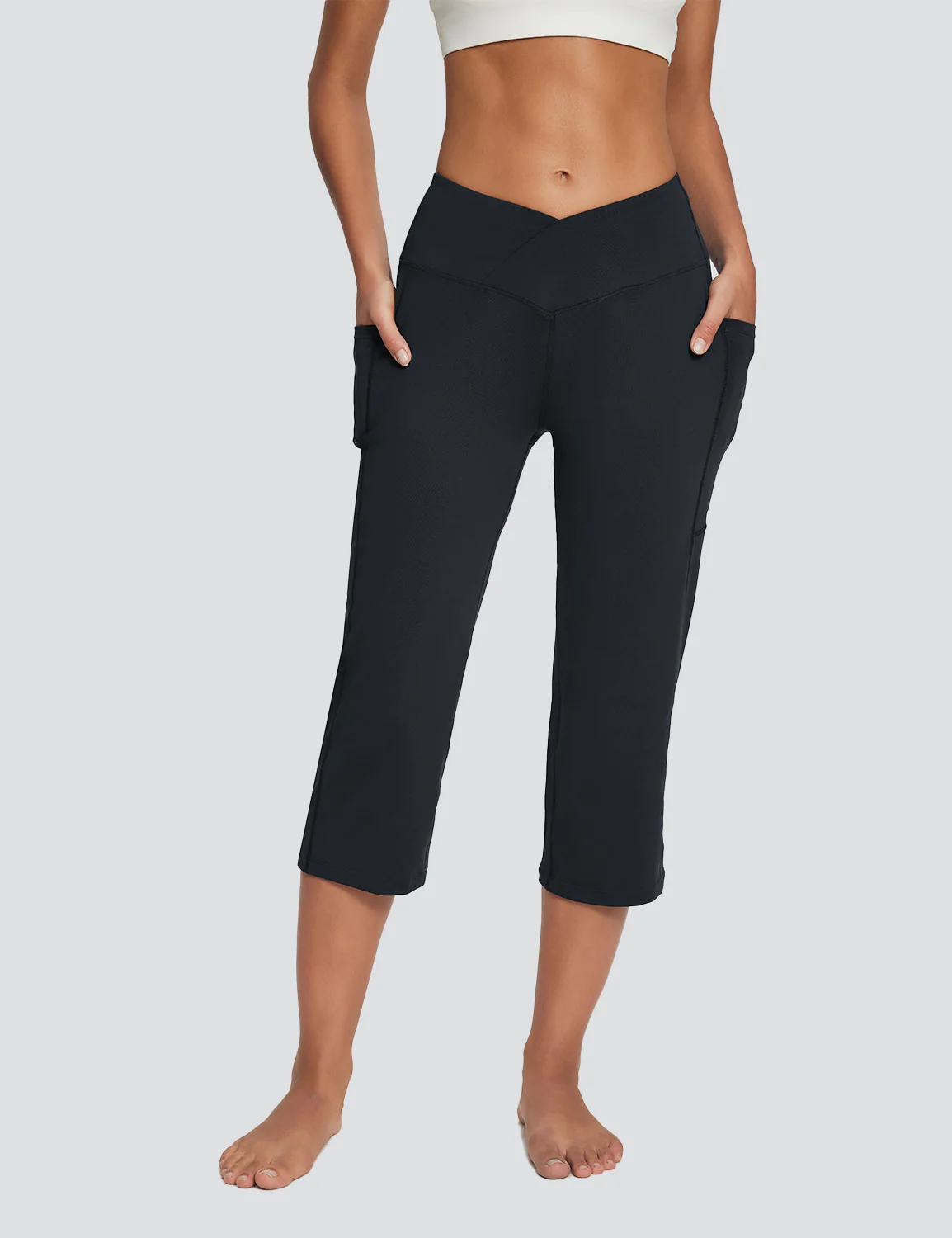 Laureate Women's Crossover Waist Yoga Pants - Image 19