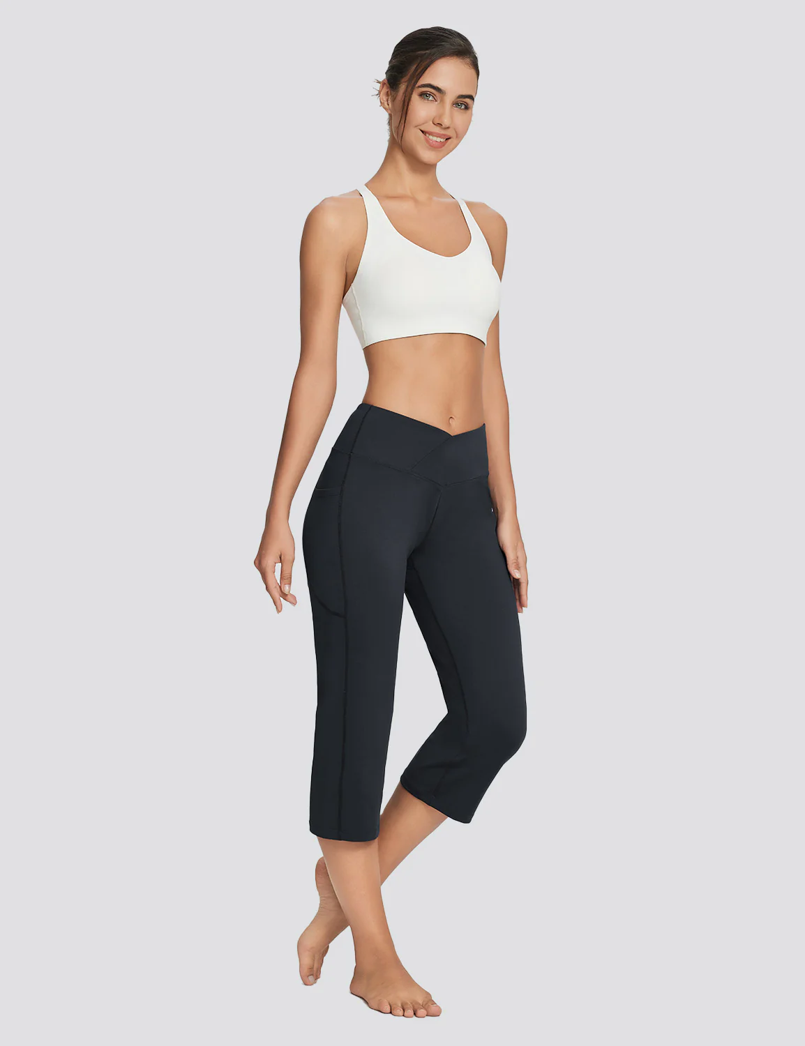 Laureate Women's Crossover Waist Yoga Pants - Image 20