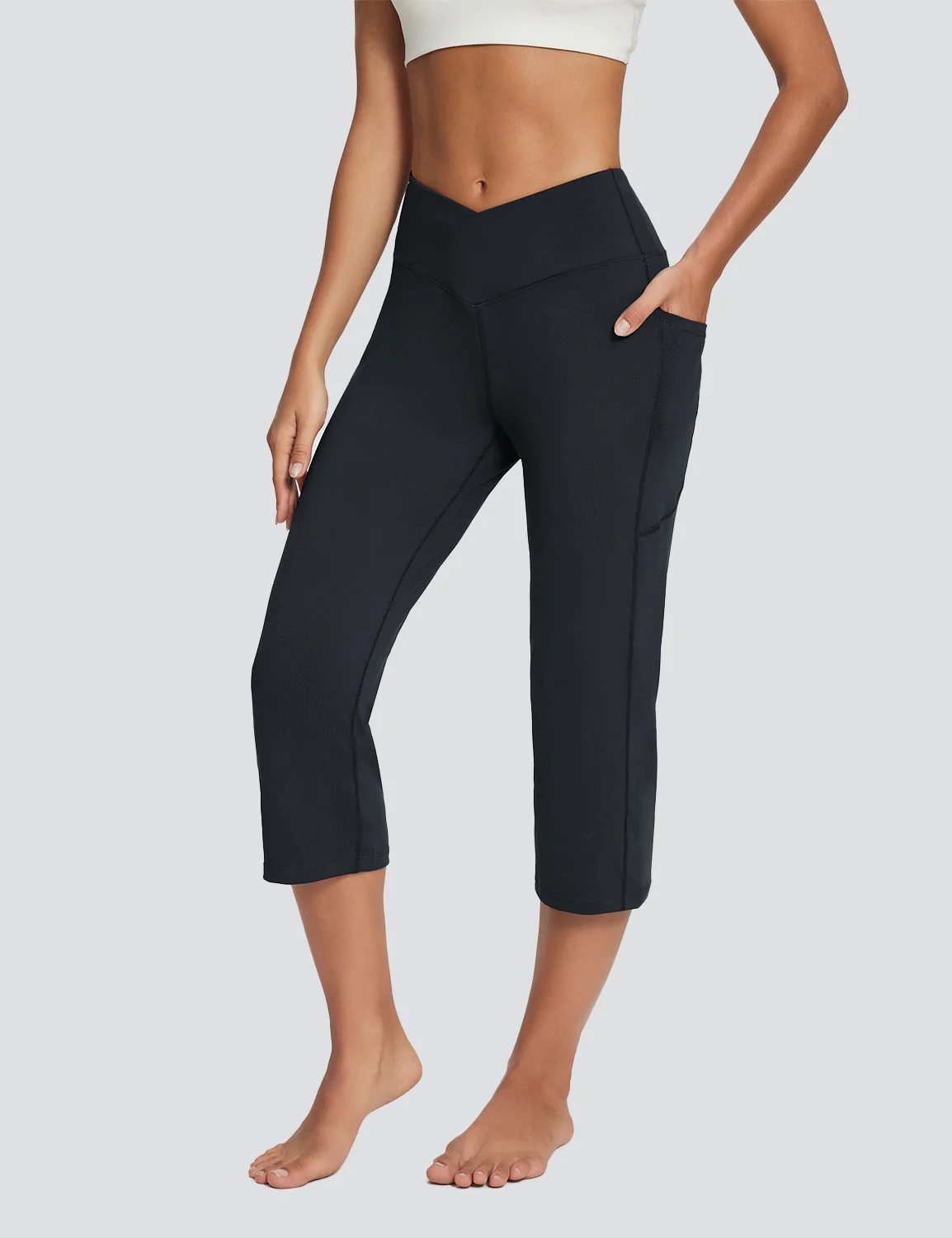 Laureate Women's Crossover Waist Yoga Pants - Image 21