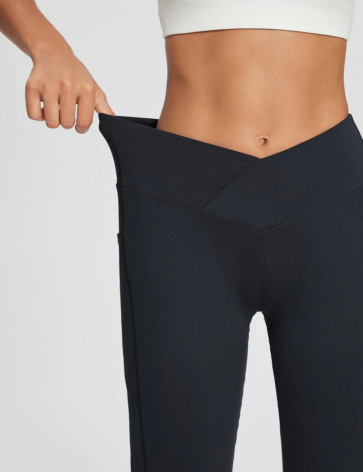 Laureate Women's Crossover Waist Yoga Pants - Image 23