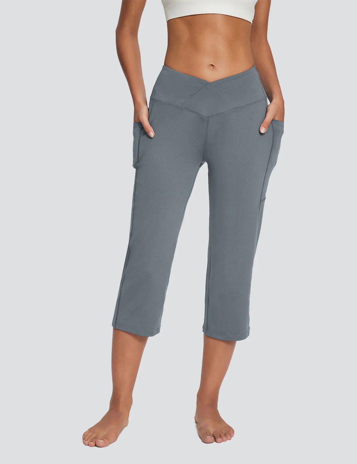 Laureate Women's Crossover Waist Yoga Pants - Image 7