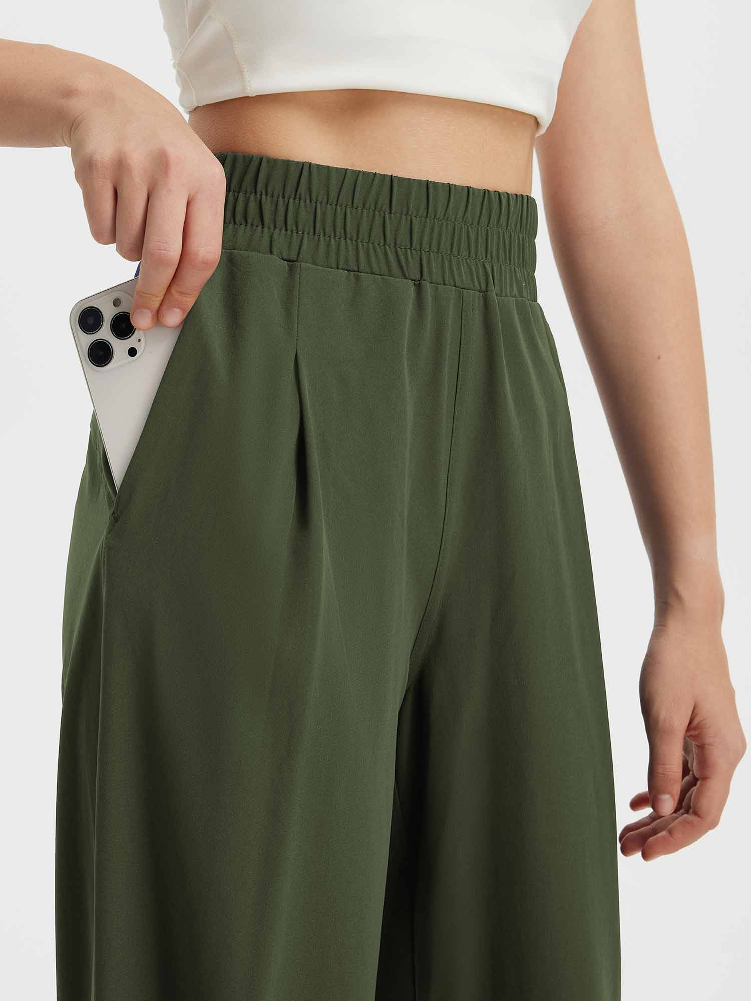 Evening Drift UPF 50+ Wide-Leg Pants - Image 17