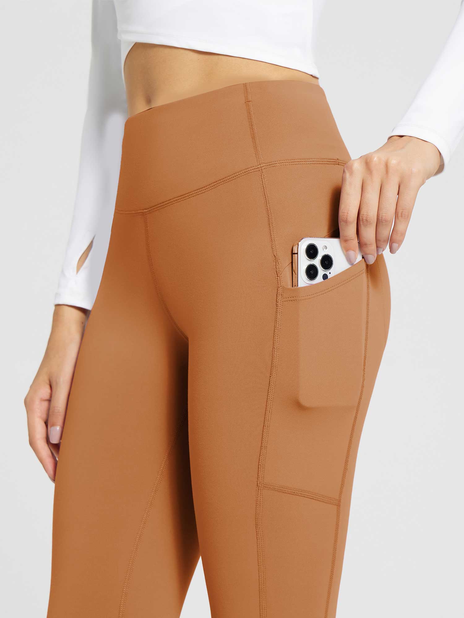 Laureate Fleece-Lined High Rise Pocket Leggings - Image 22