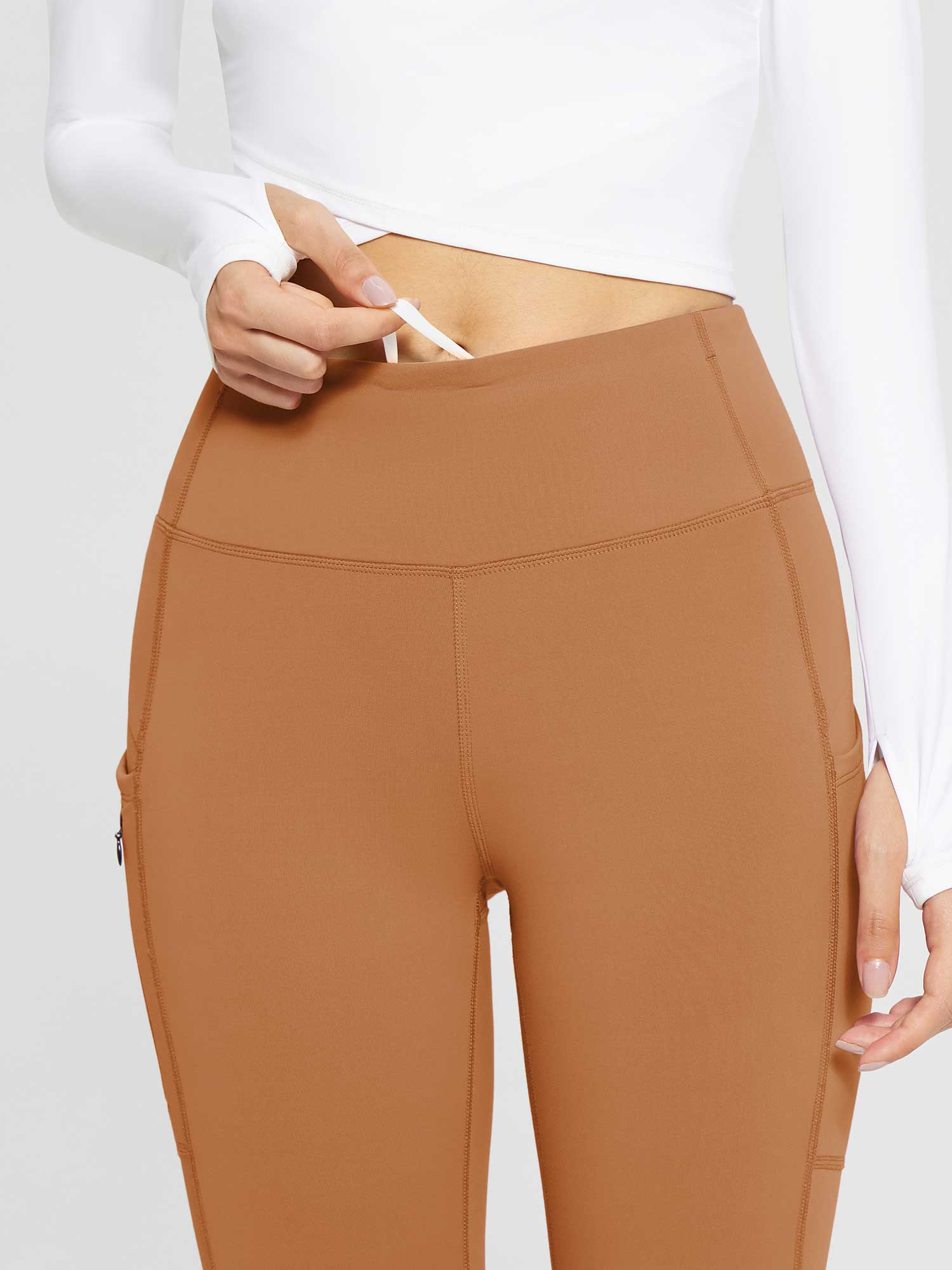 Laureate Fleece-Lined High Rise Pocket Leggings - Image 23