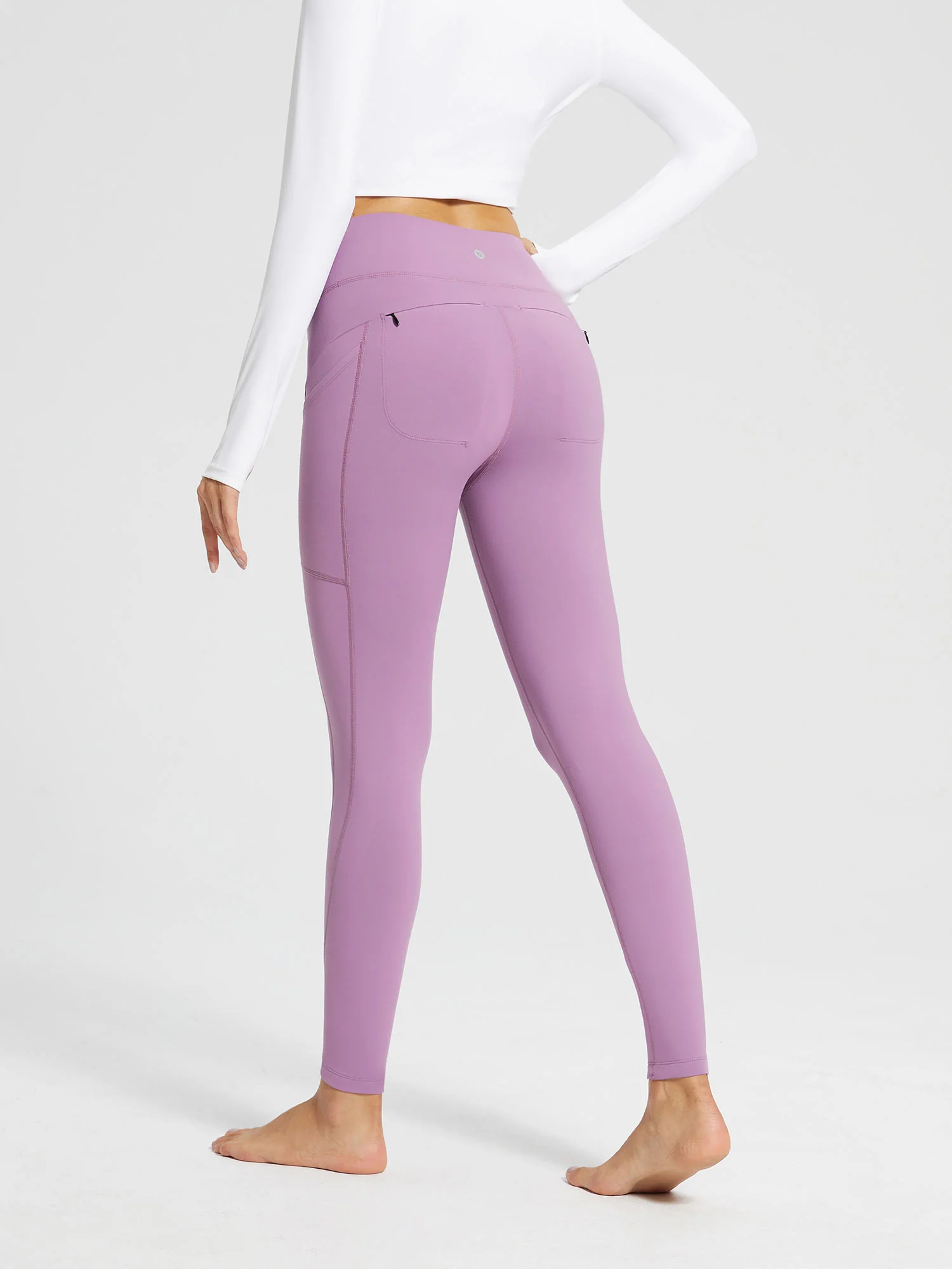 Laureate Fleece-Lined High Rise Pocket Leggings - Image 28