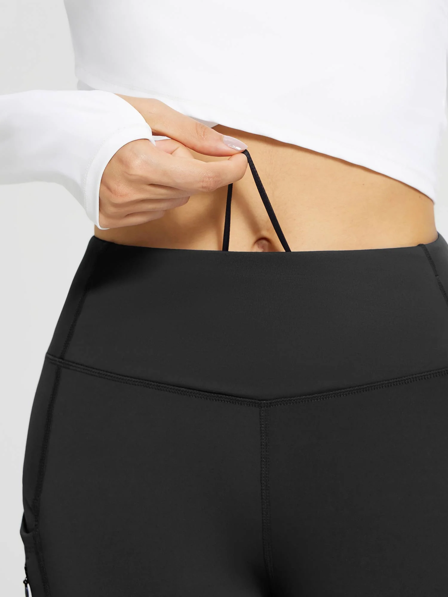 Laureate Fleece-Lined High Rise Pocket Leggings - Image 5