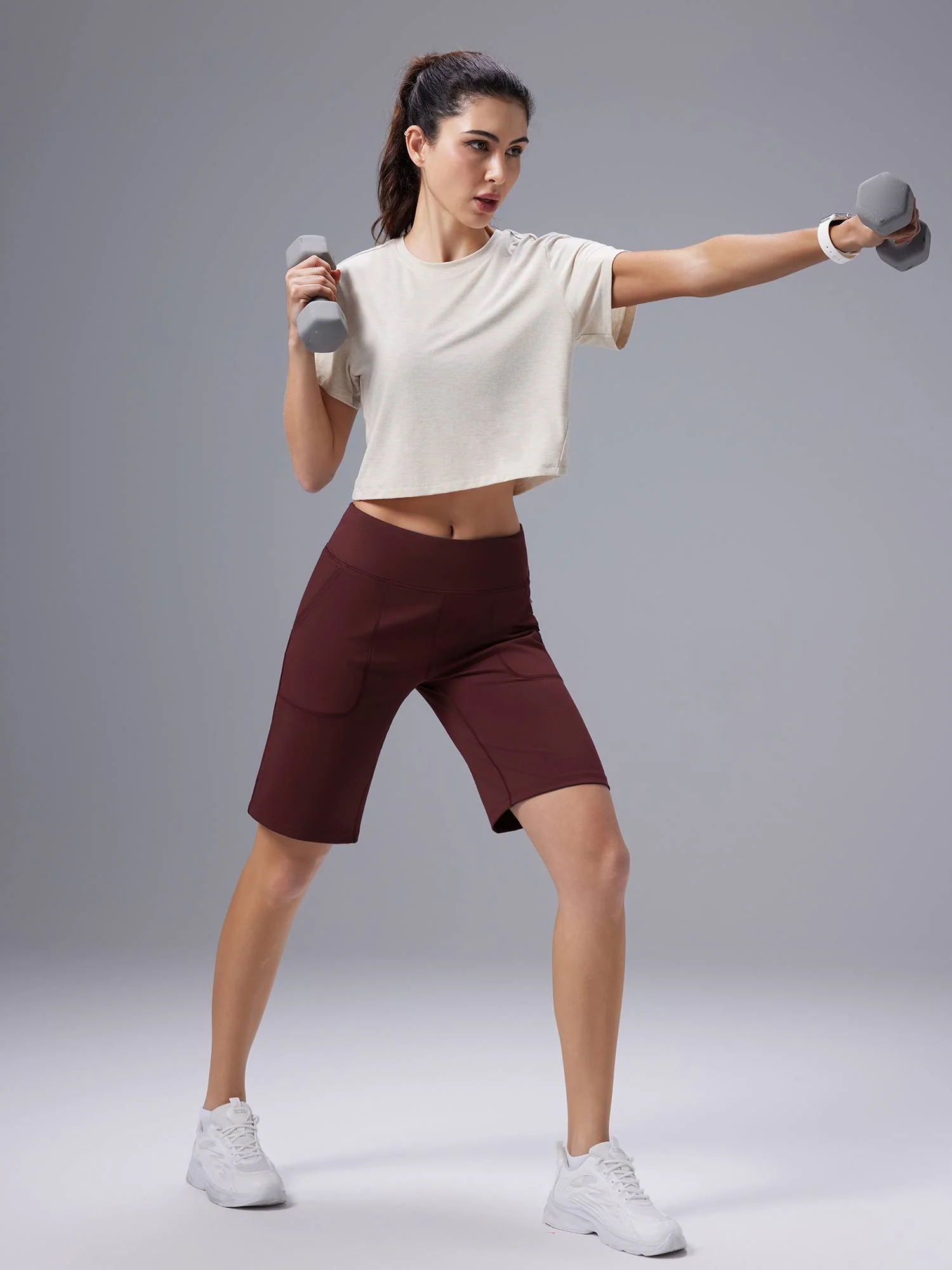 Laureate High Rise Bermuda Shorts - Image 34