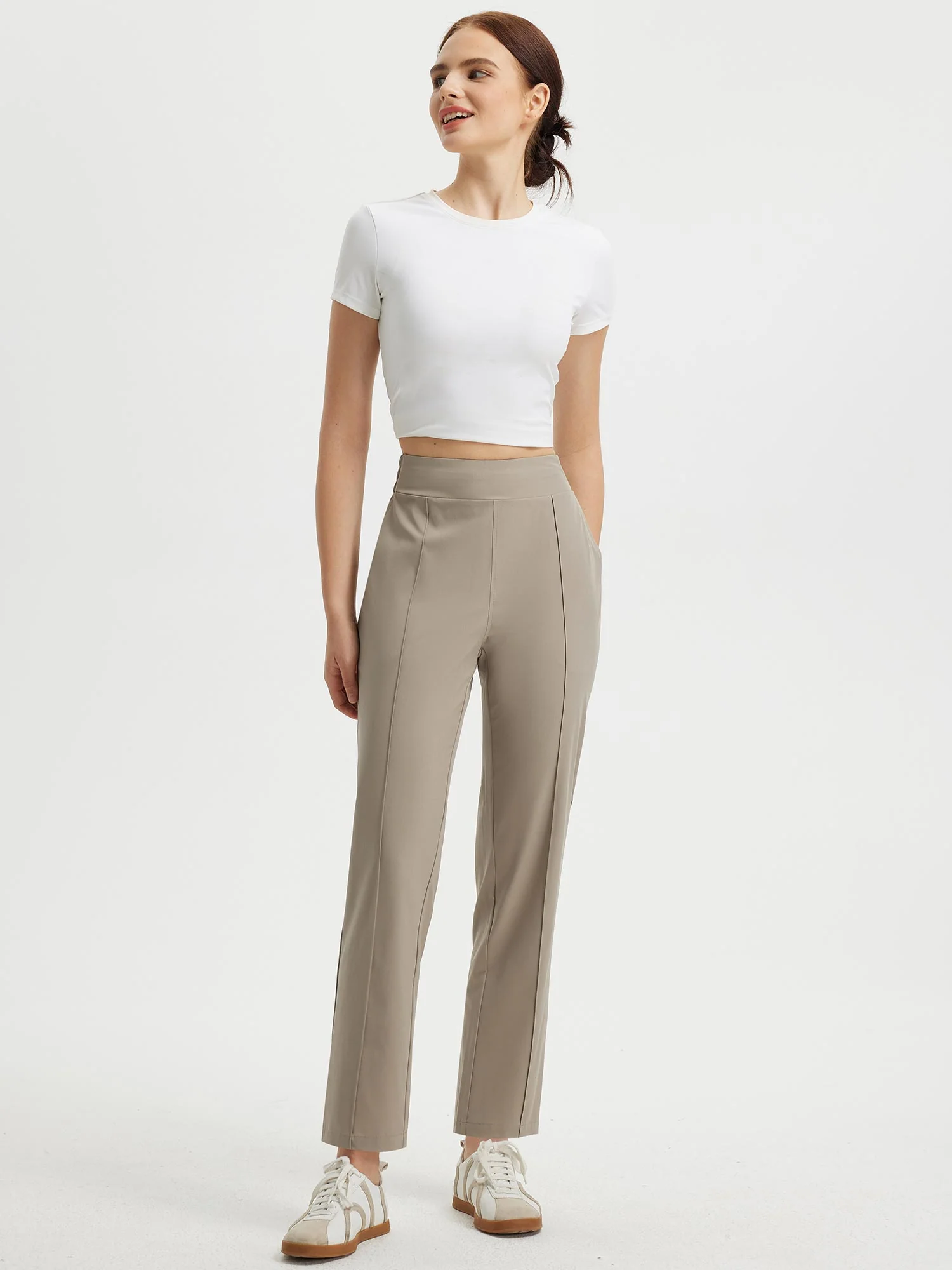 Evening Drift Tapered Trousers - Image 12