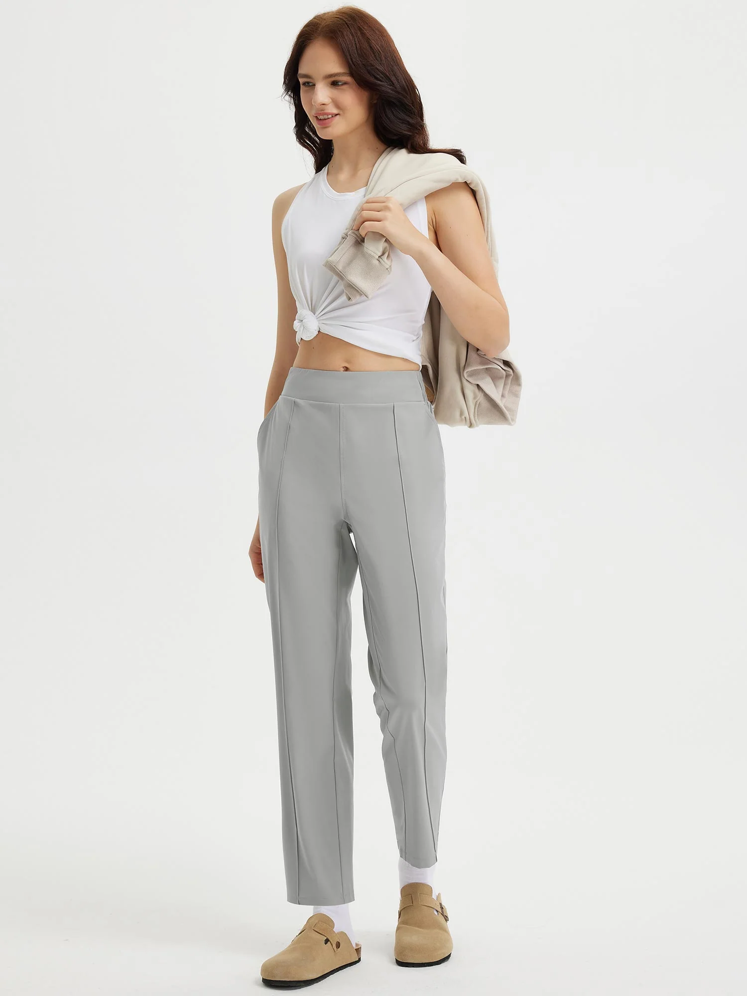 Evening Drift Tapered Trousers - Image 14