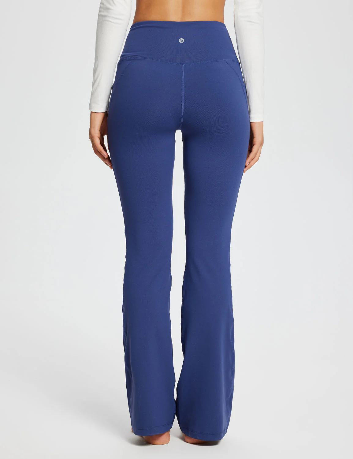 Laureate Women's 29" Crossover High-Waisted Flare Yoga Pants - Image 10