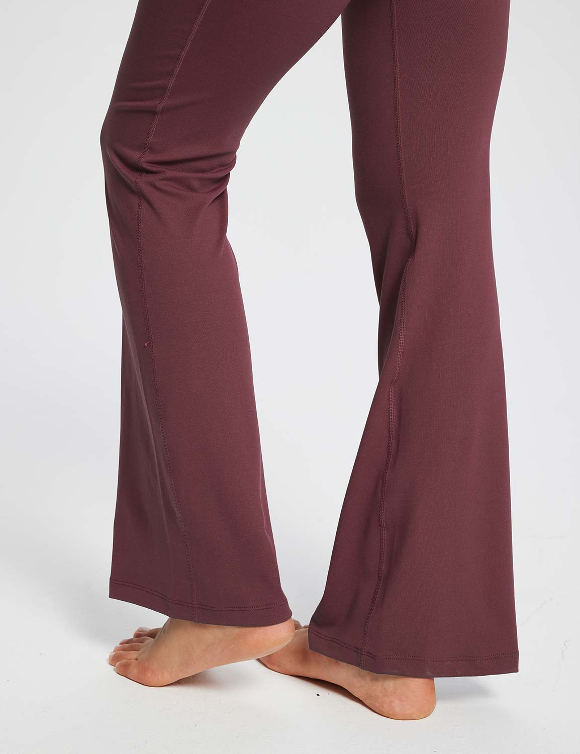 Laureate Women's 29" Crossover High-Waisted Flare Yoga Pants - Image 24