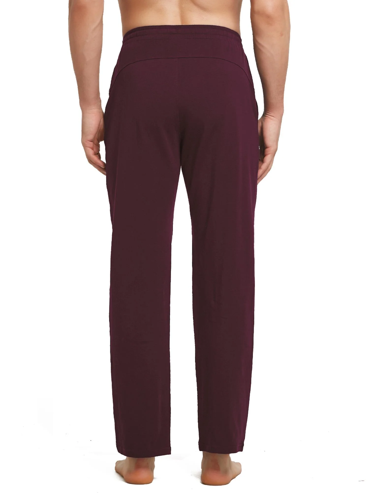 Men's Cotton Straight-Leg Lounge Drawstring Pants - Image 57