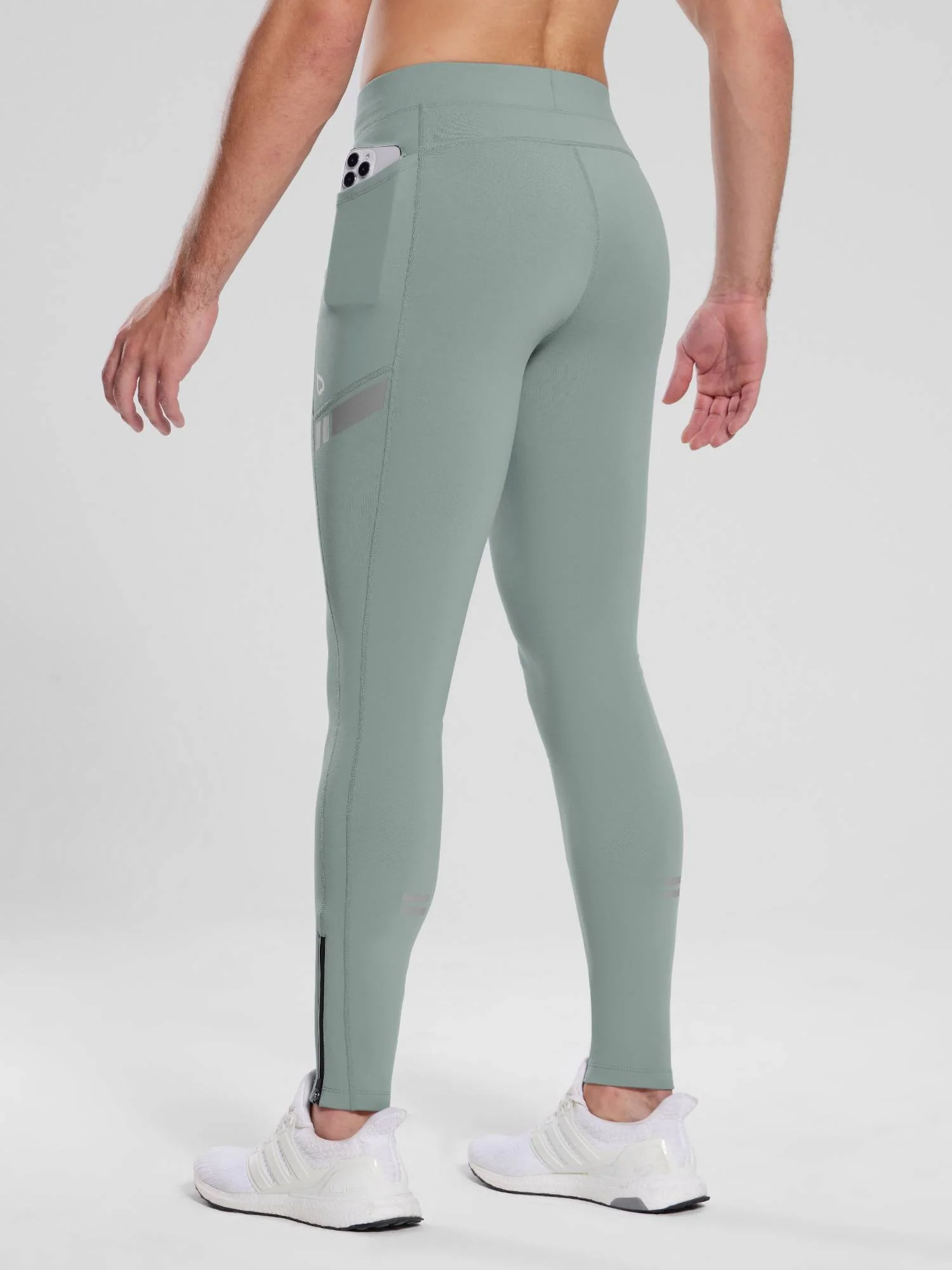 Men's 30" Fleece-Lined Cycling Tights - Image 18