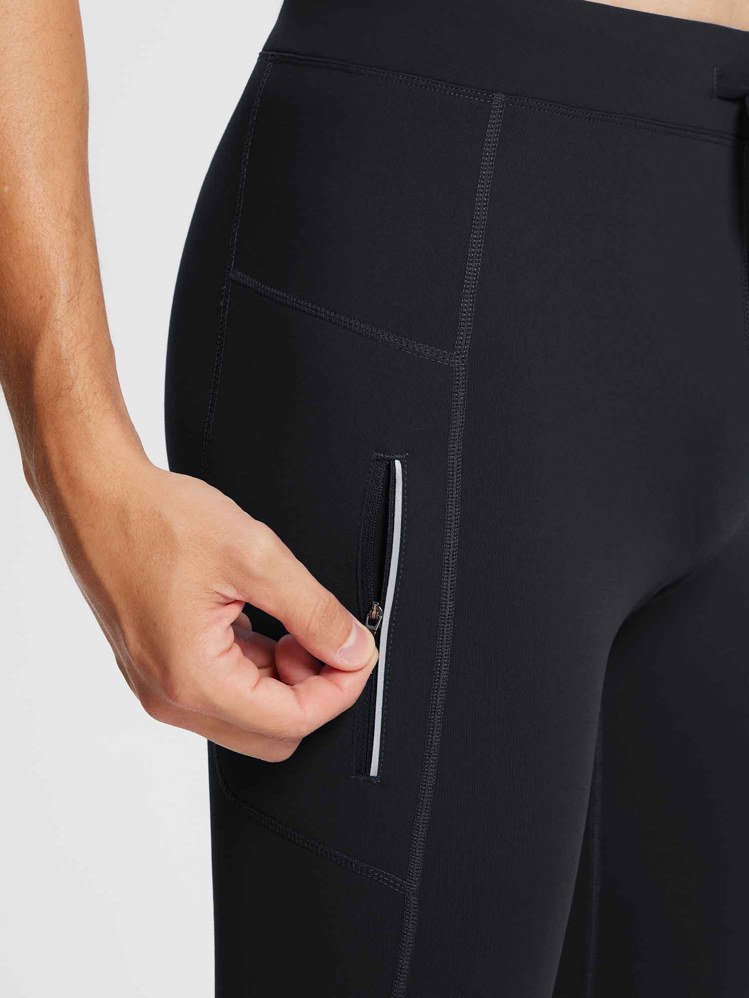 Men's Fleece Lined Winter Running Tights - Image 17
