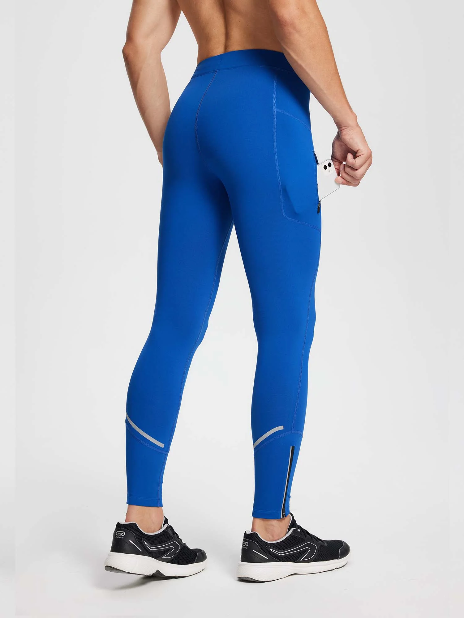 Men's Fleece Lined Winter Running Tights - Image 26