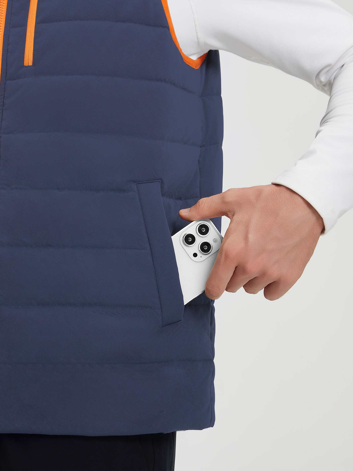 Men's Outdoor Hiking Cotton Vest - Image 23
