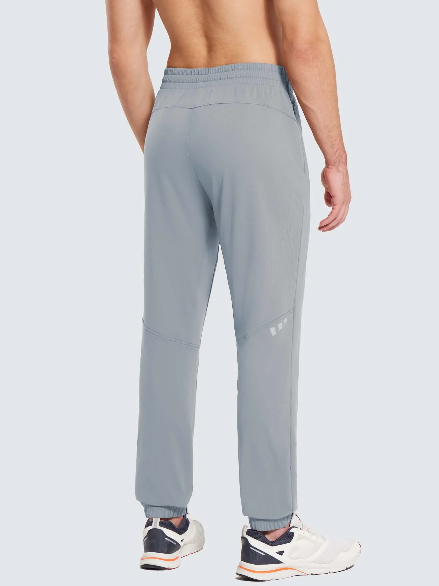 Men's Reflective Fleece Jogger Pants - Image 12