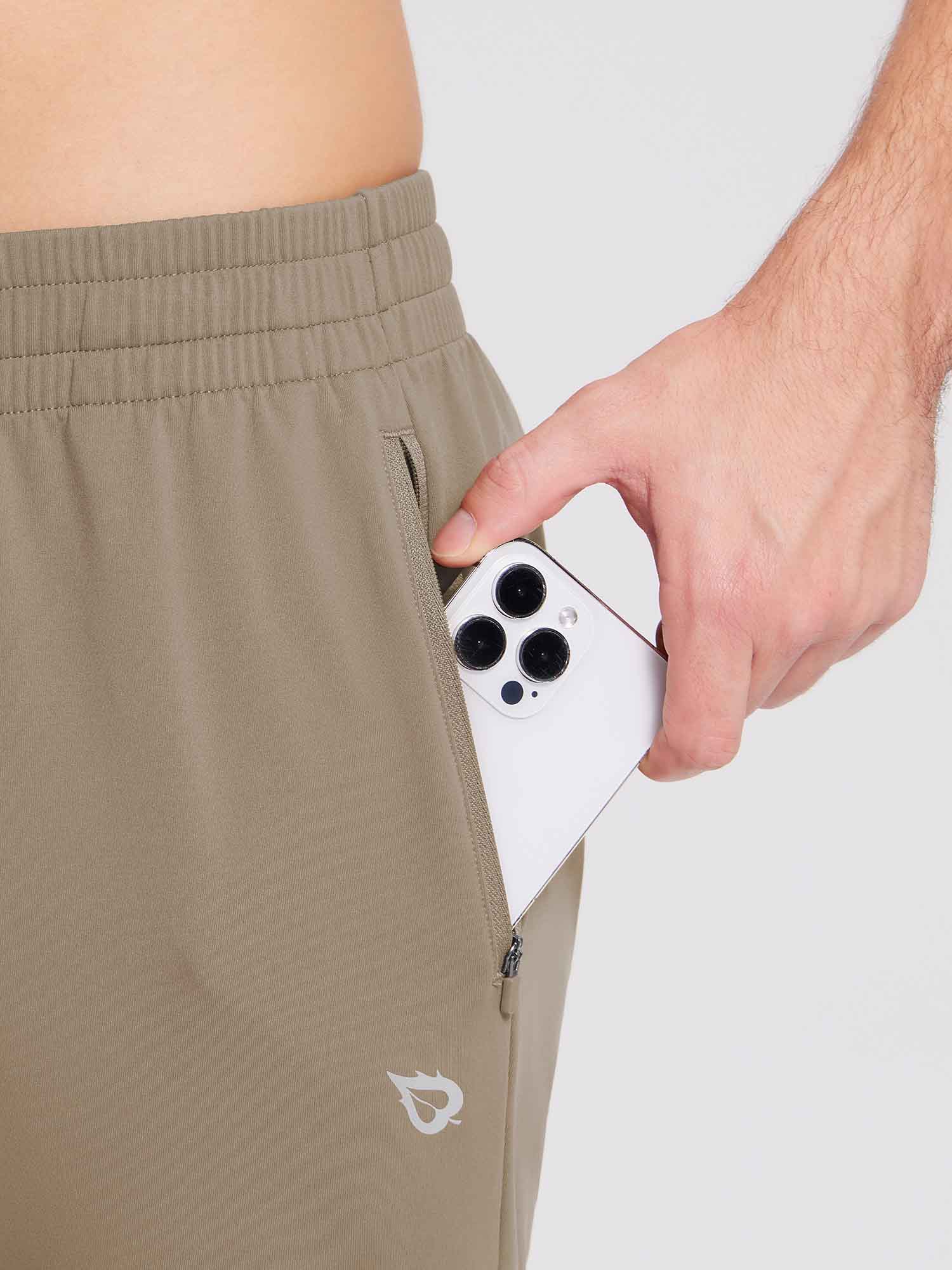Men's Reflective Fleece Jogger Pants - Image 14