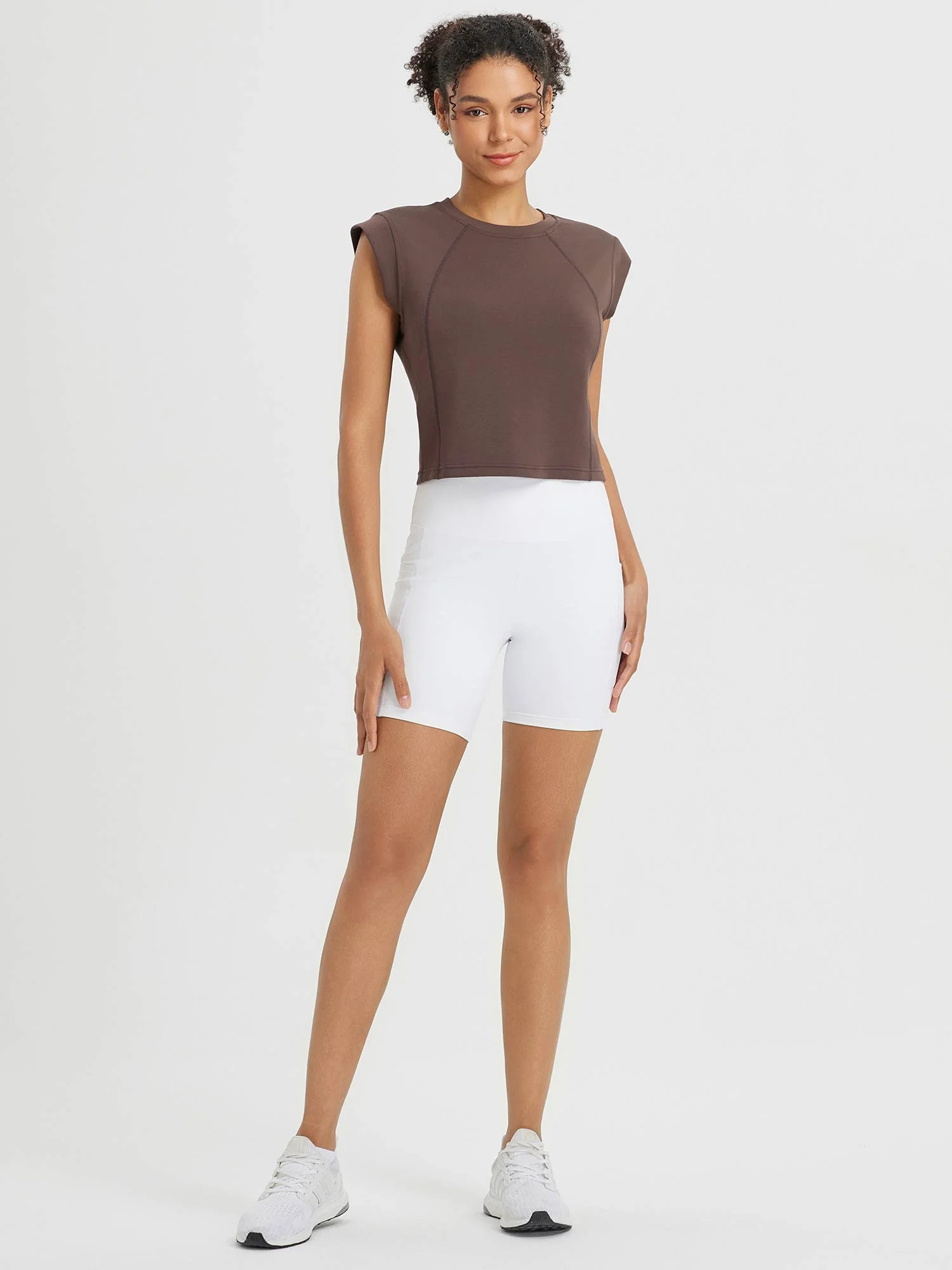 Cloud Touch Modal Mid-Length Sleeveless Tee - Image 18