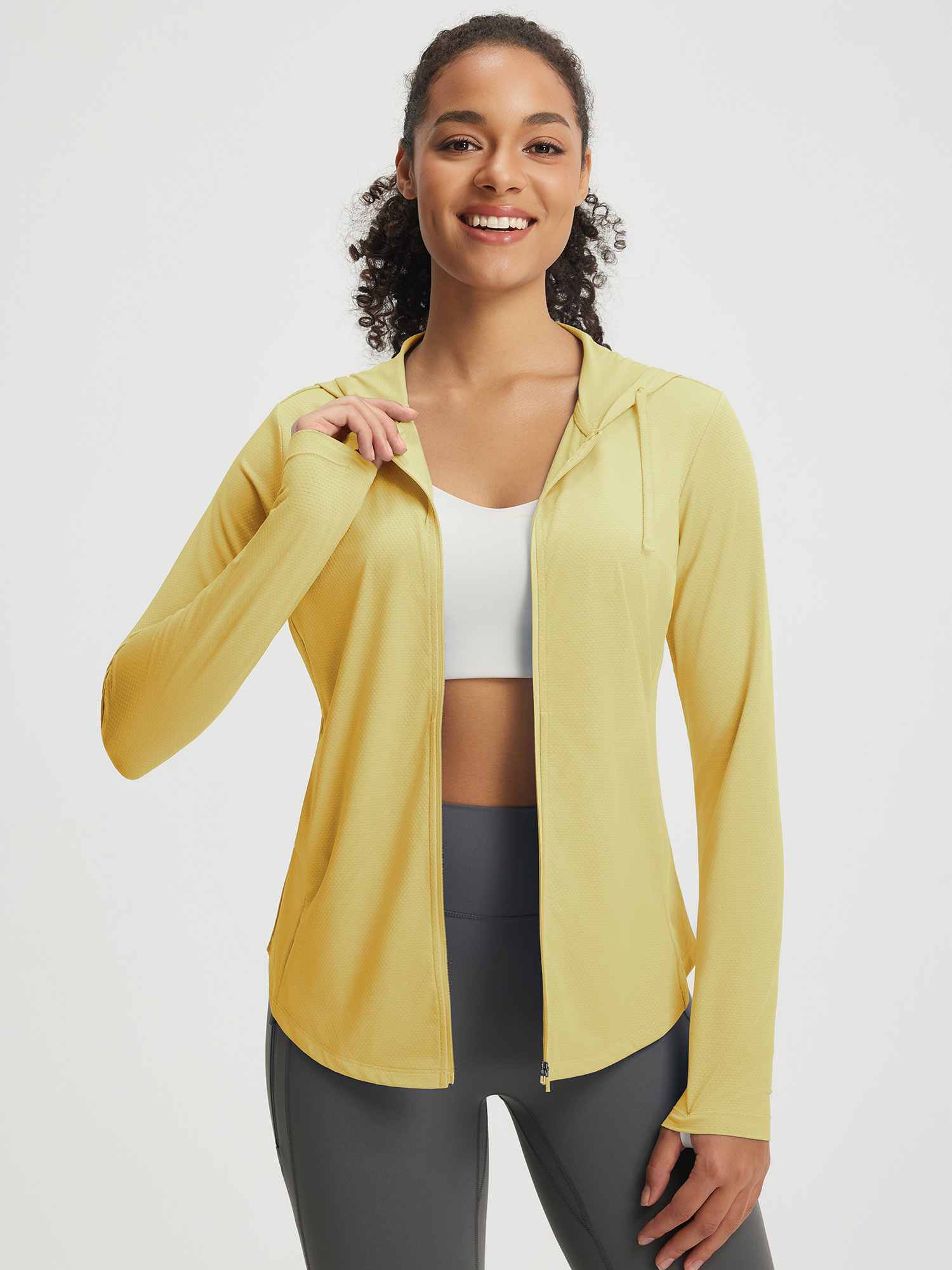 Baleaf UPF 50+ Removable Brim Lightweight Sun Jacket - Image 7