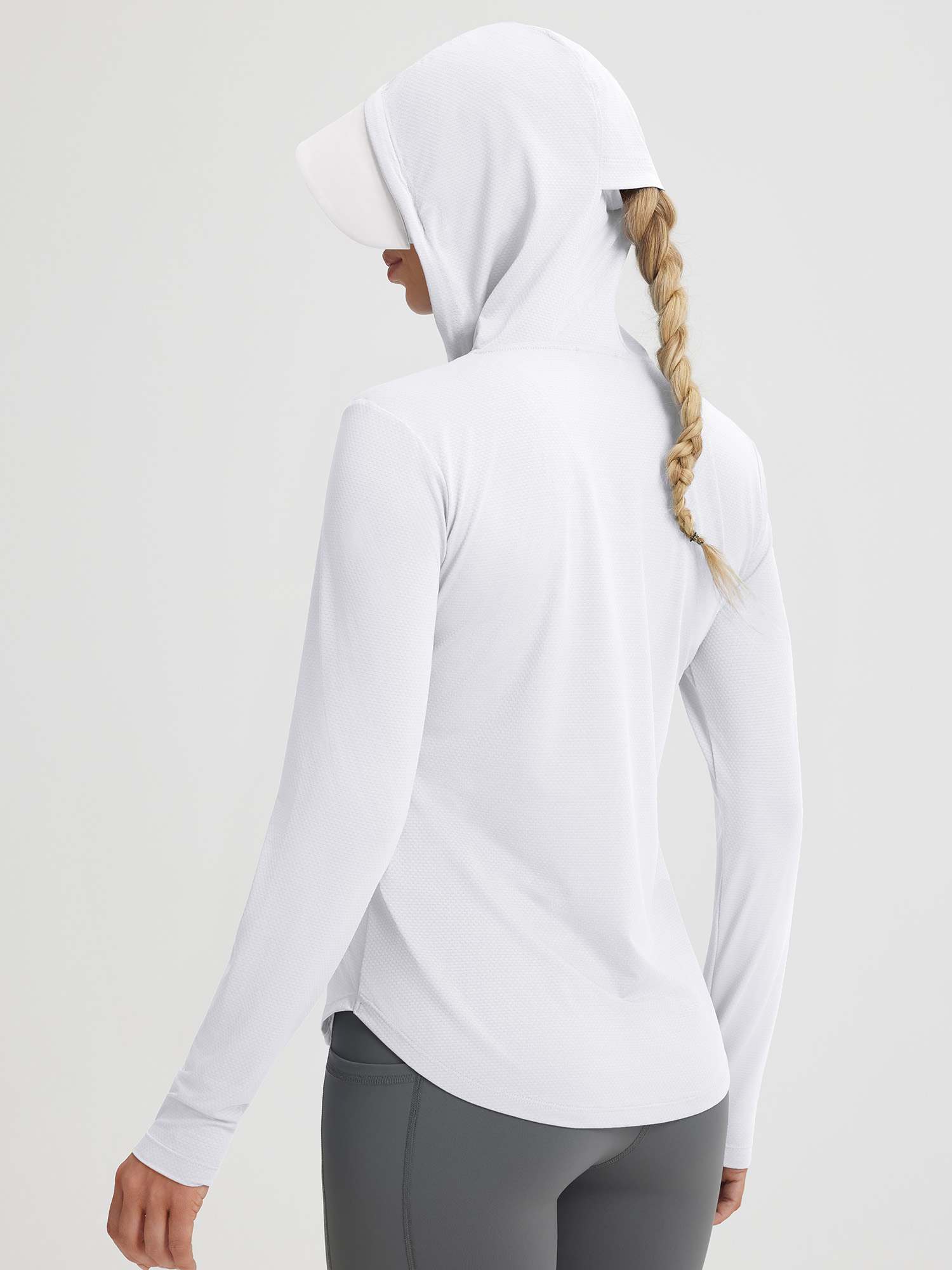 Baleaf UPF 50+ Removable Brim Lightweight Sun Jacket - Image 3