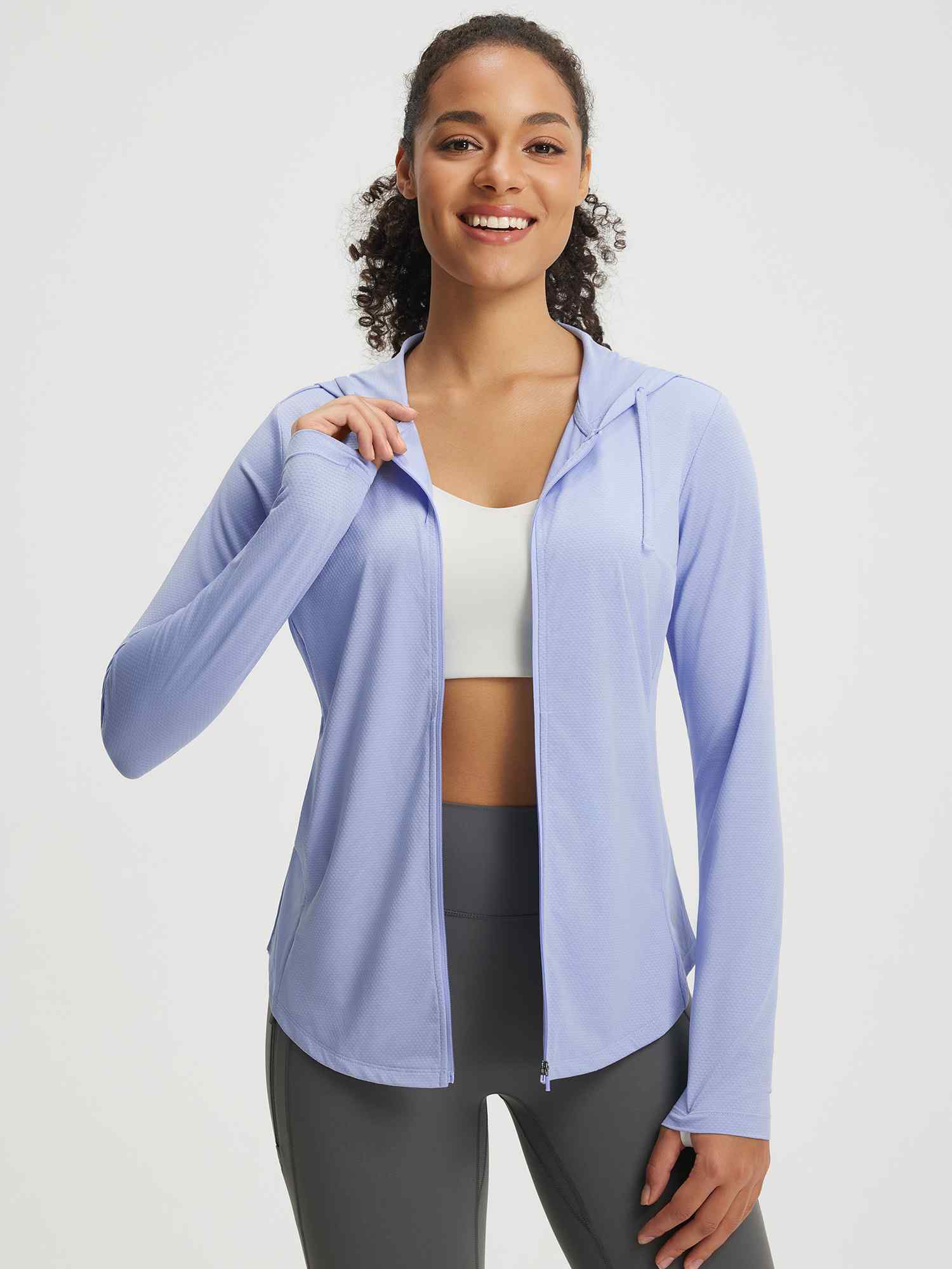 Baleaf UPF 50+ Removable Brim Lightweight Sun Jacket - Image 13
