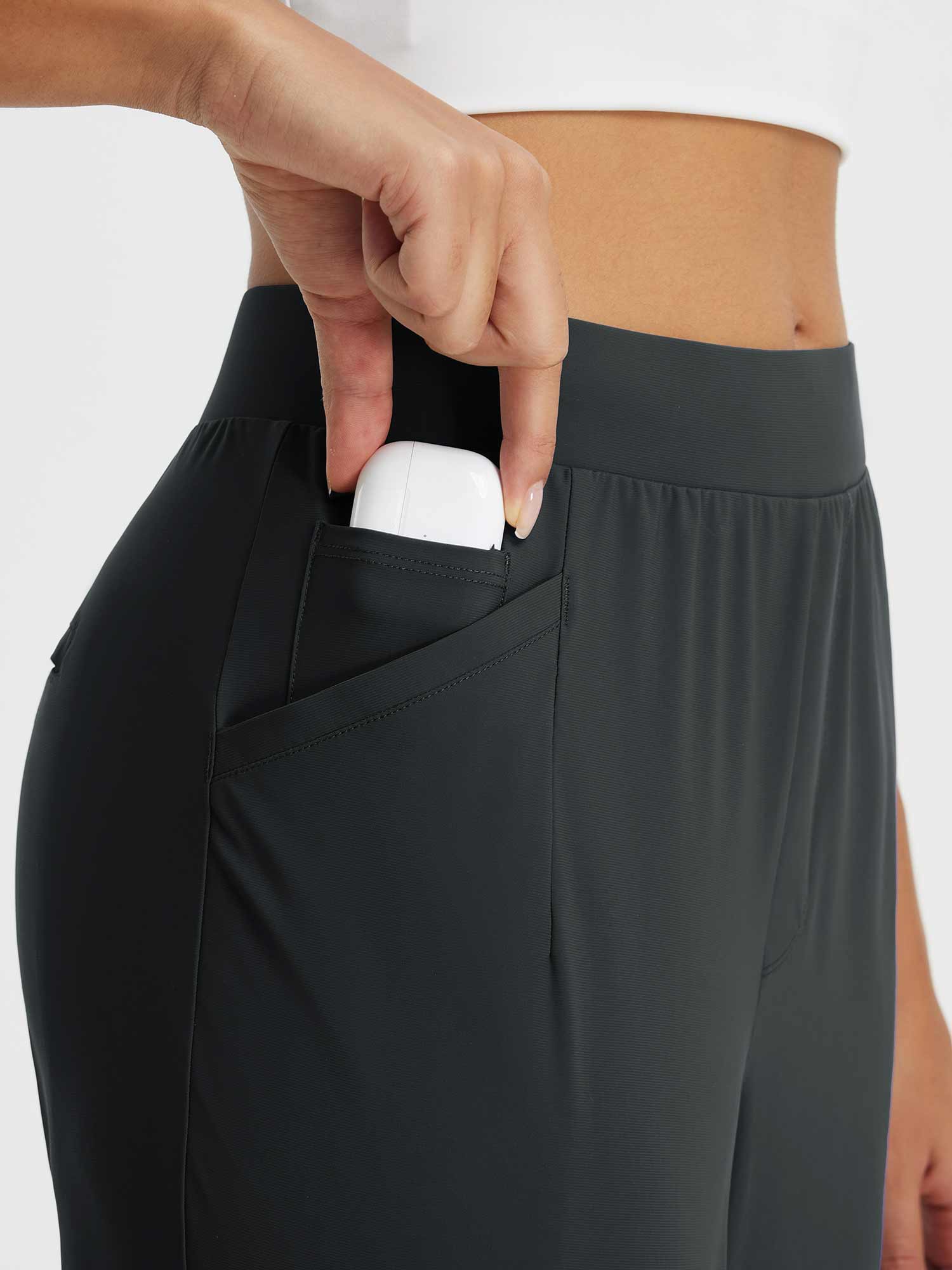Dynamic Form High-Rise Tapered Trousers - Image 29