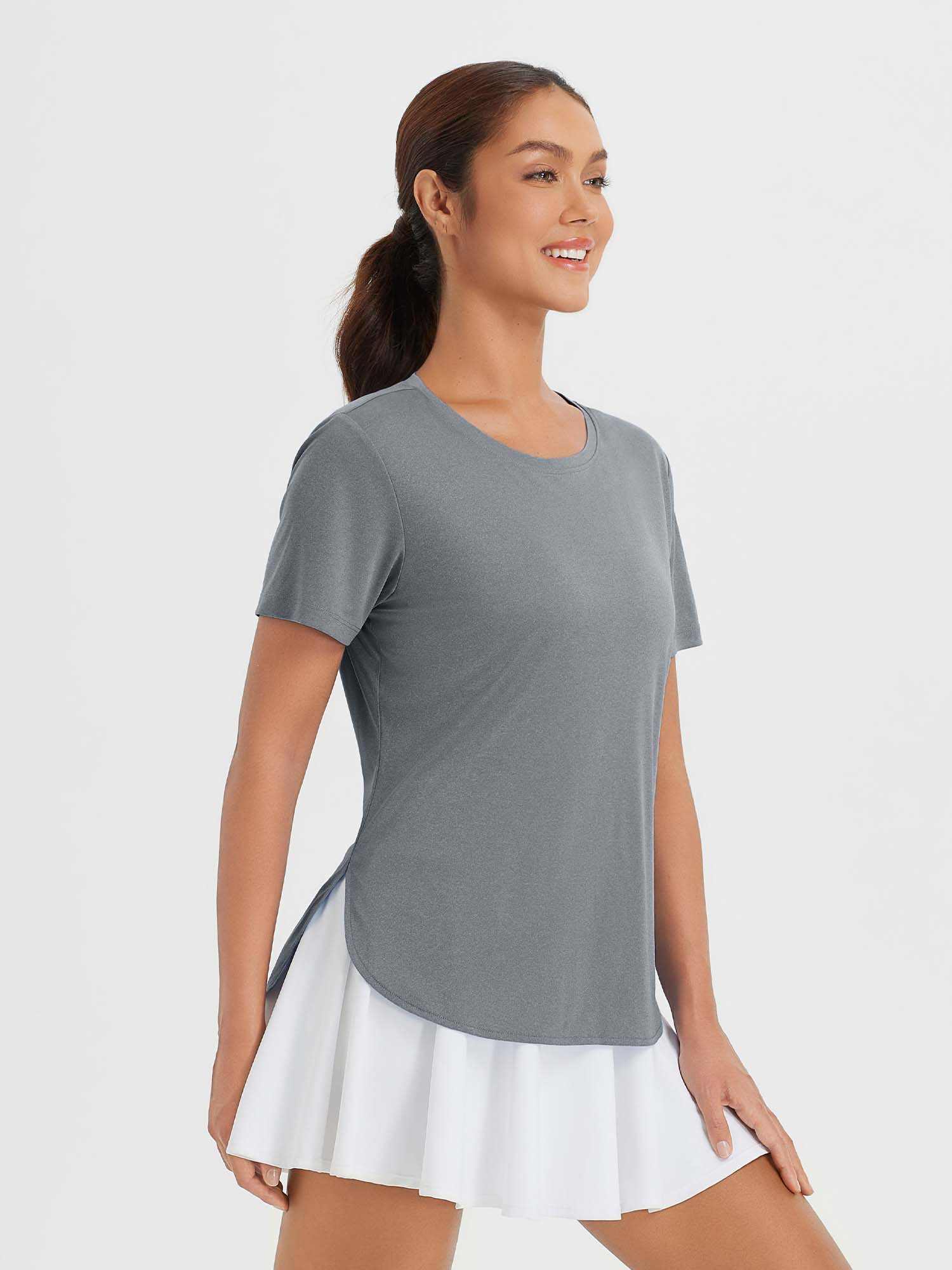 Women's Outdoor Short Sleeve Crew Neck T-Shirt - Image 14