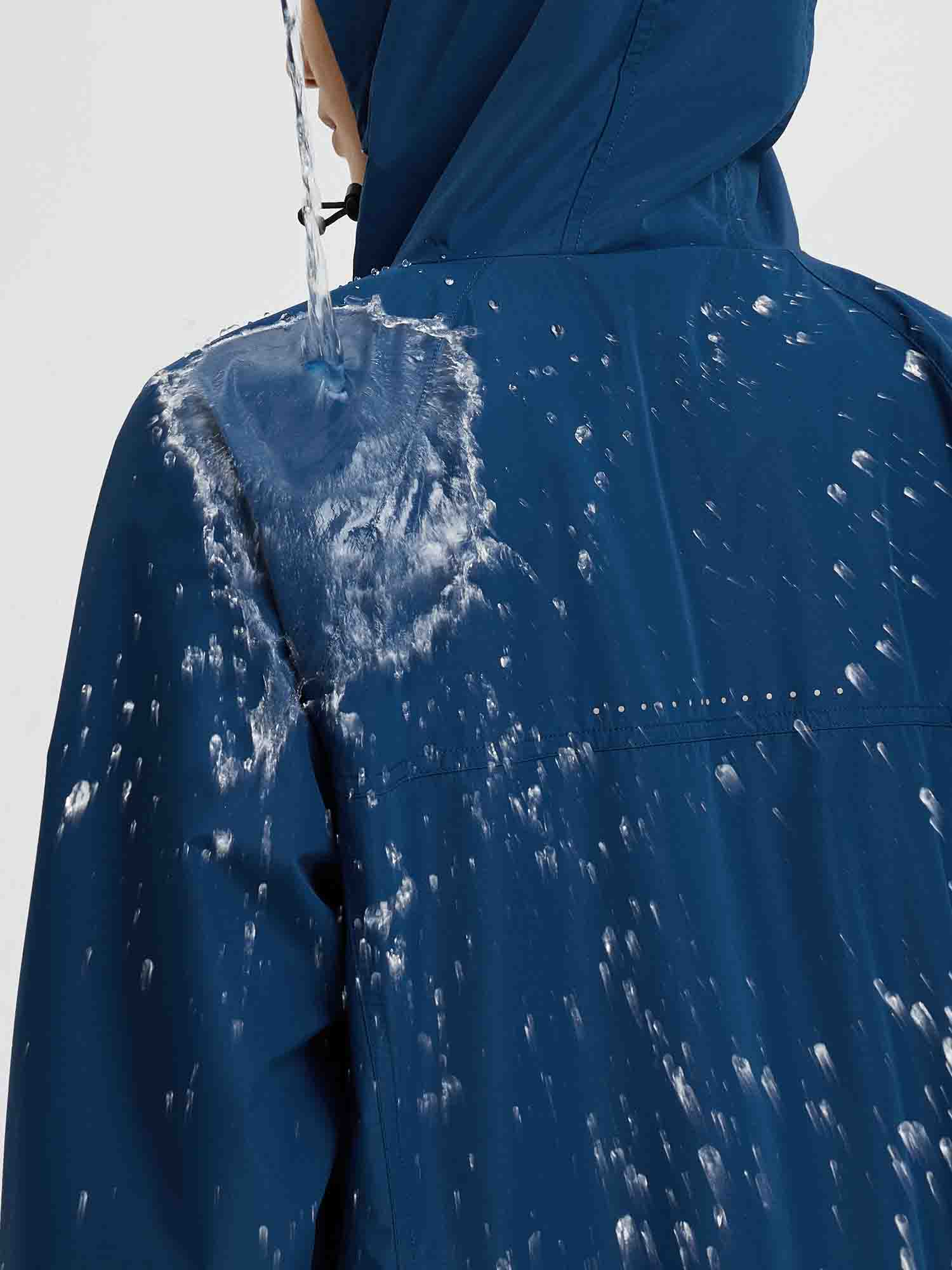 Outdoor Packable 1/4 Zip Windbreaker Jacket - Image 8
