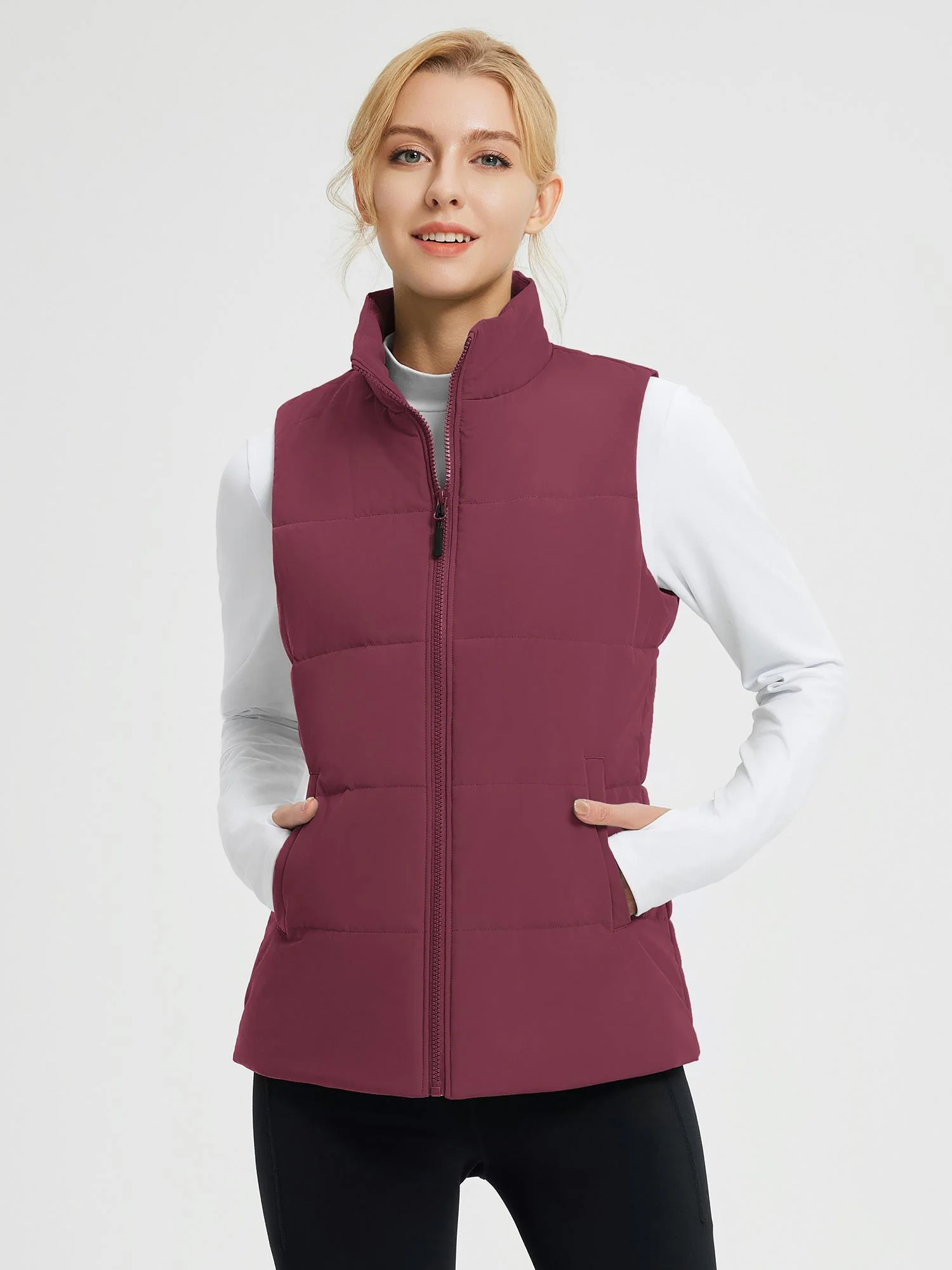 Outdoor Quilted Dupont Insulated Vest - Image 19