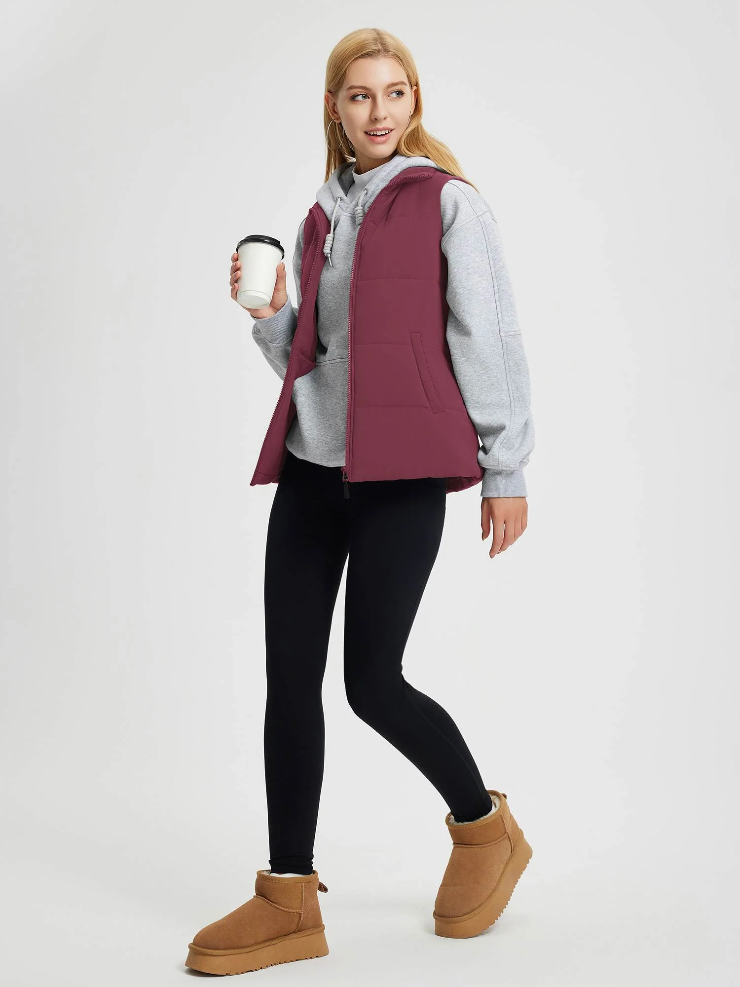 Outdoor Quilted Dupont Insulated Vest - Image 24