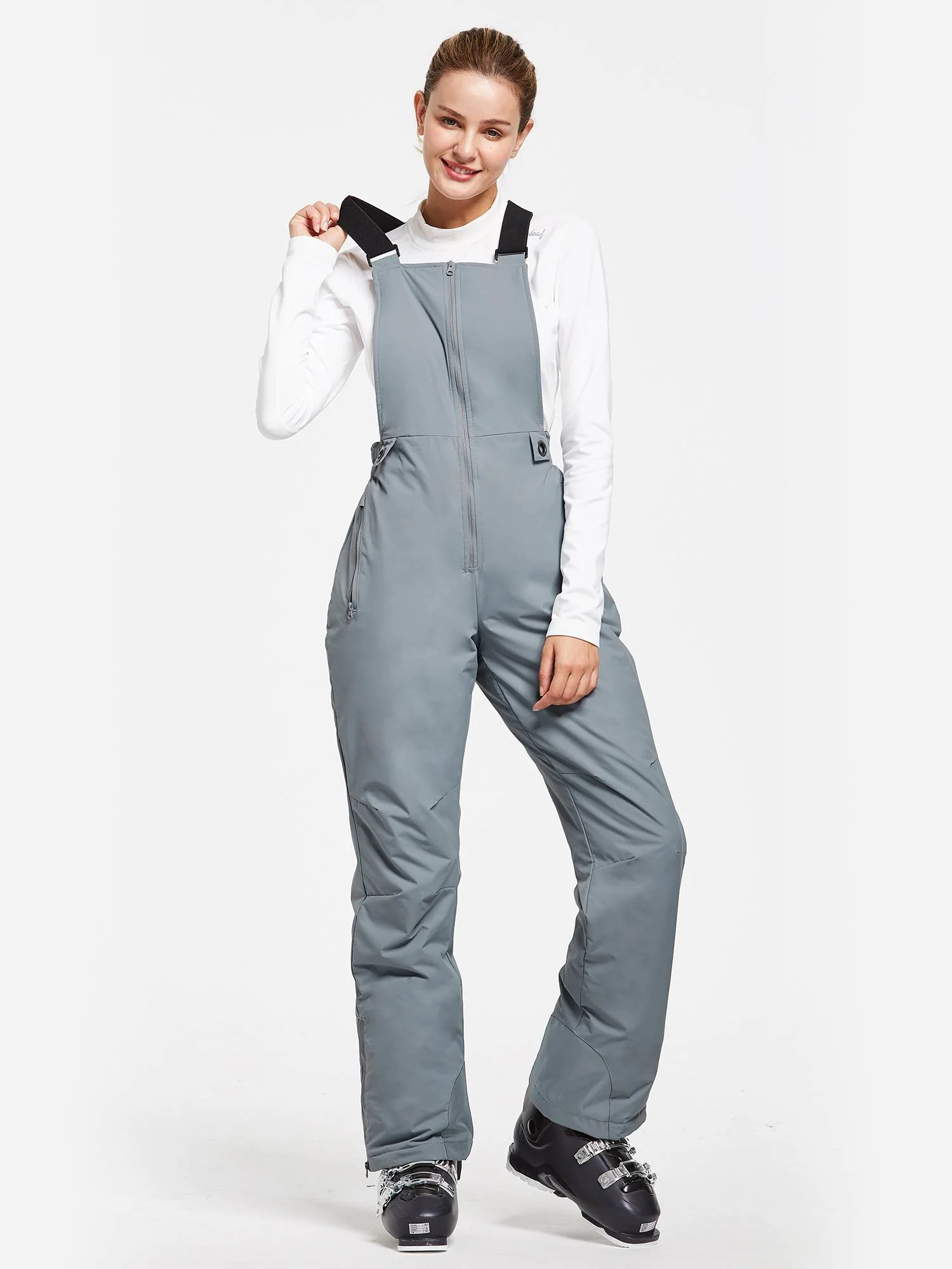 Outdoor Ski Bib Pants with Adjustable Straps - Image 11