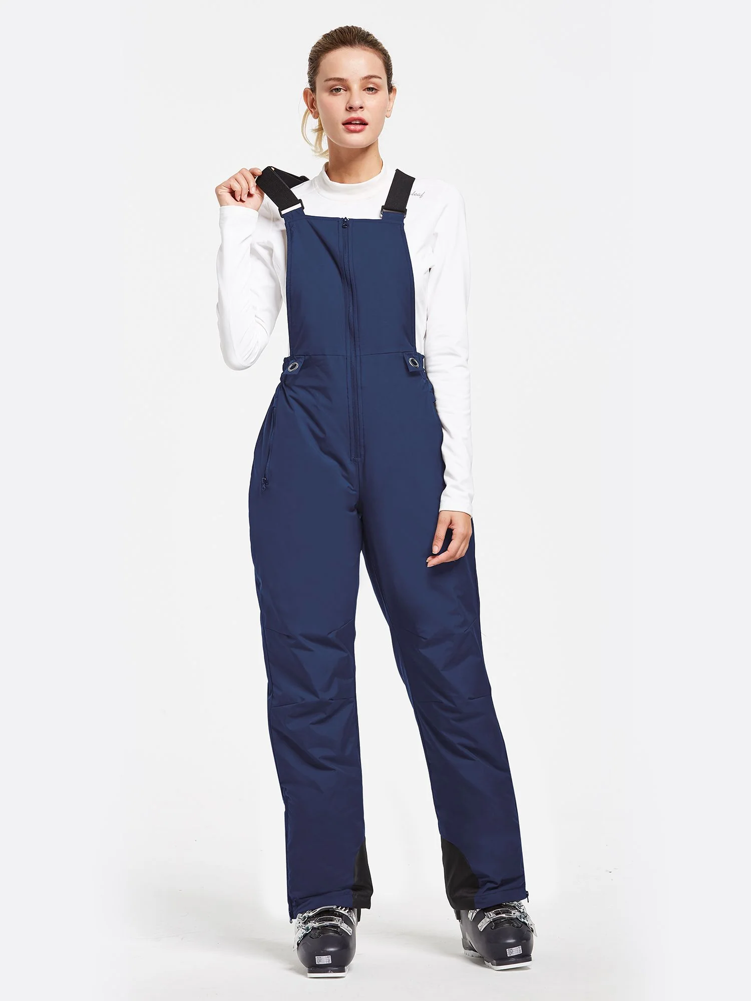 Outdoor Ski Bib Pants with Adjustable Straps - Image 17