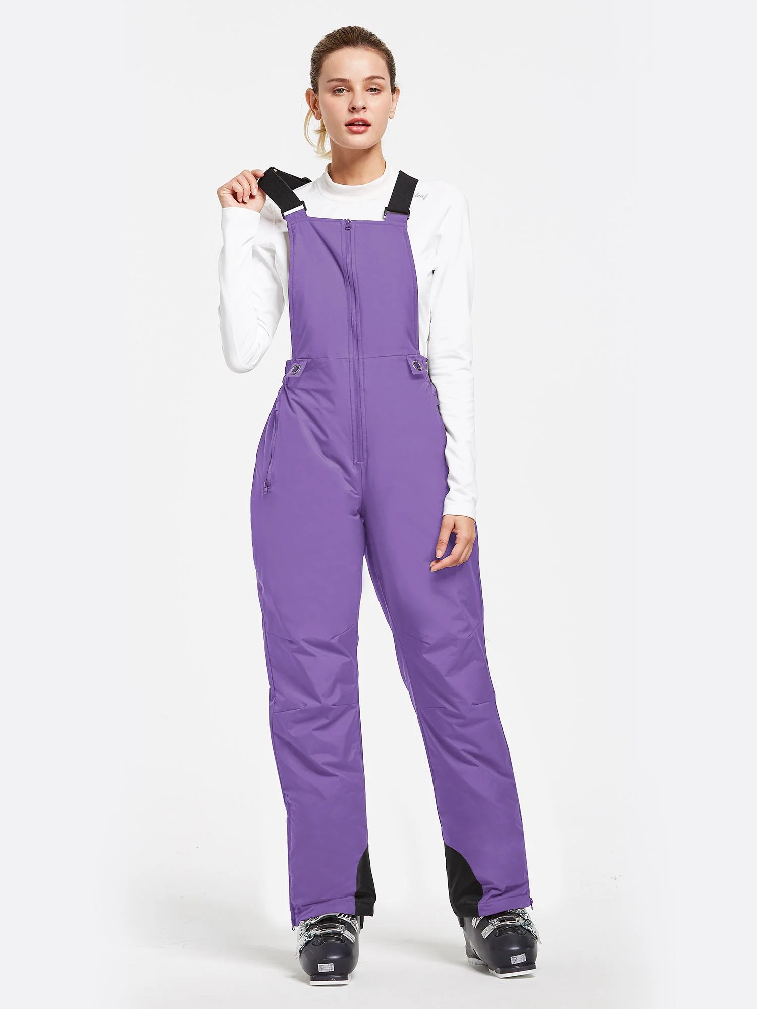 Outdoor Ski Bib Pants with Adjustable Straps - Image 26