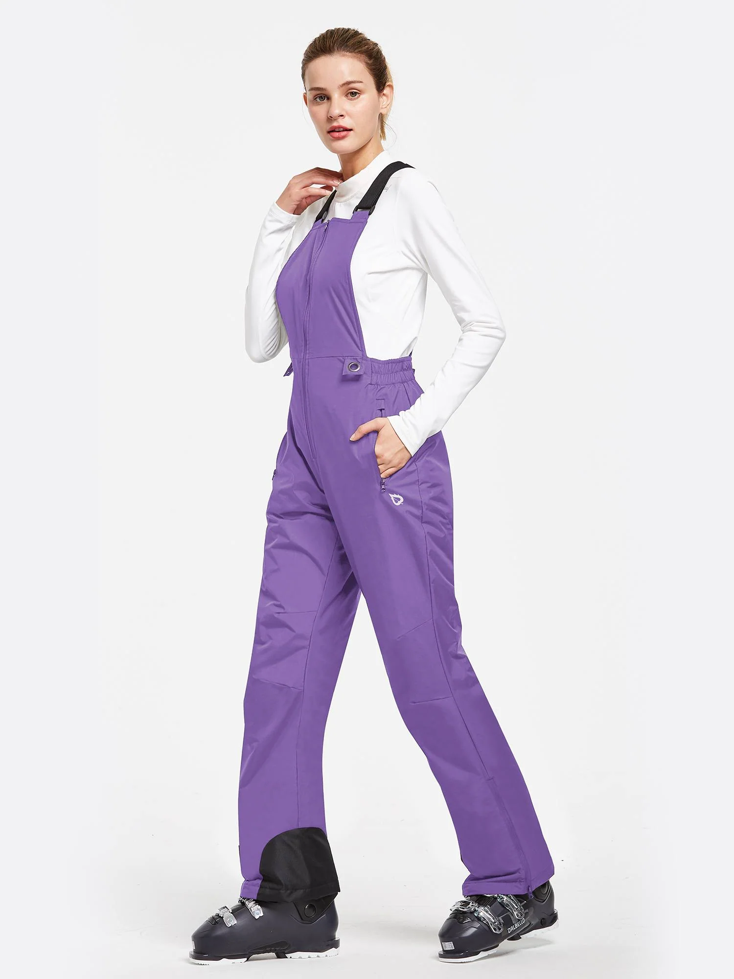 Outdoor Ski Bib Pants with Adjustable Straps - Image 27