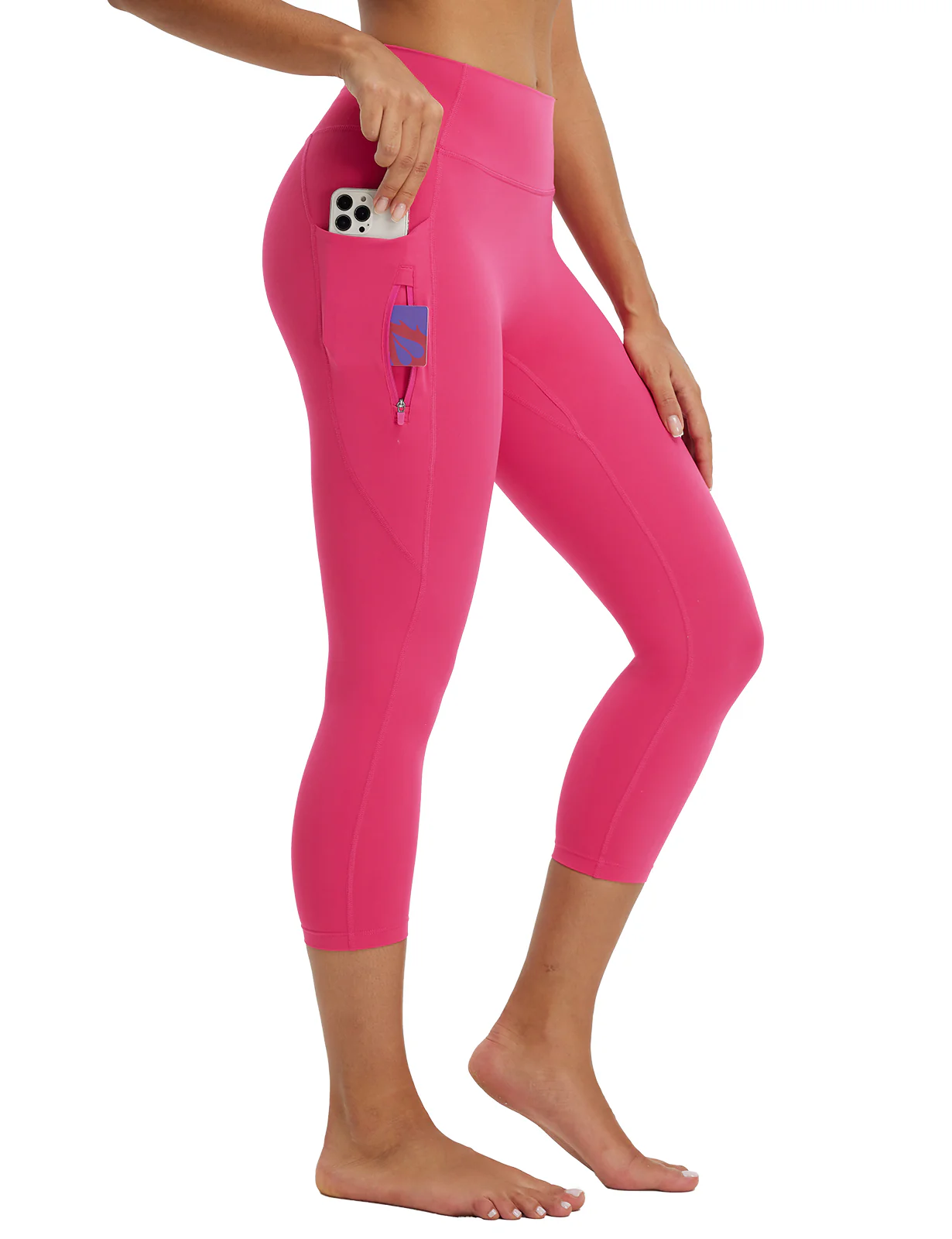 Women's 21" High-Waisted Capris - Image 19