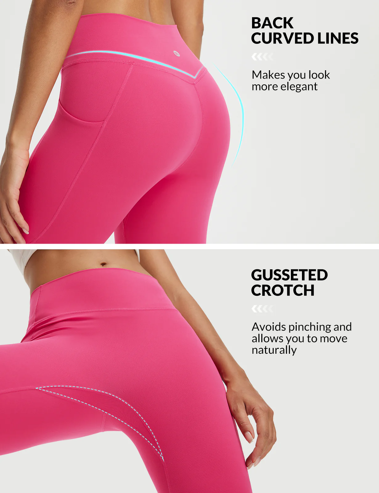 Women's 21" High-Waisted Capris - Image 23