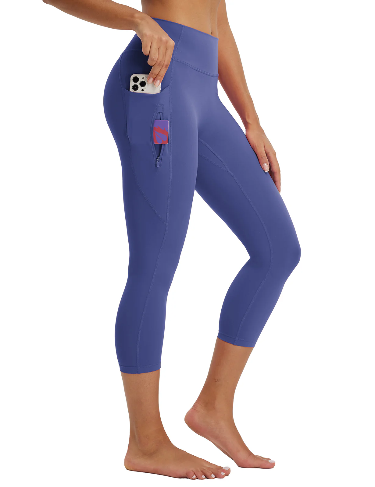 Women's 21" High-Waisted Capris - Image 25